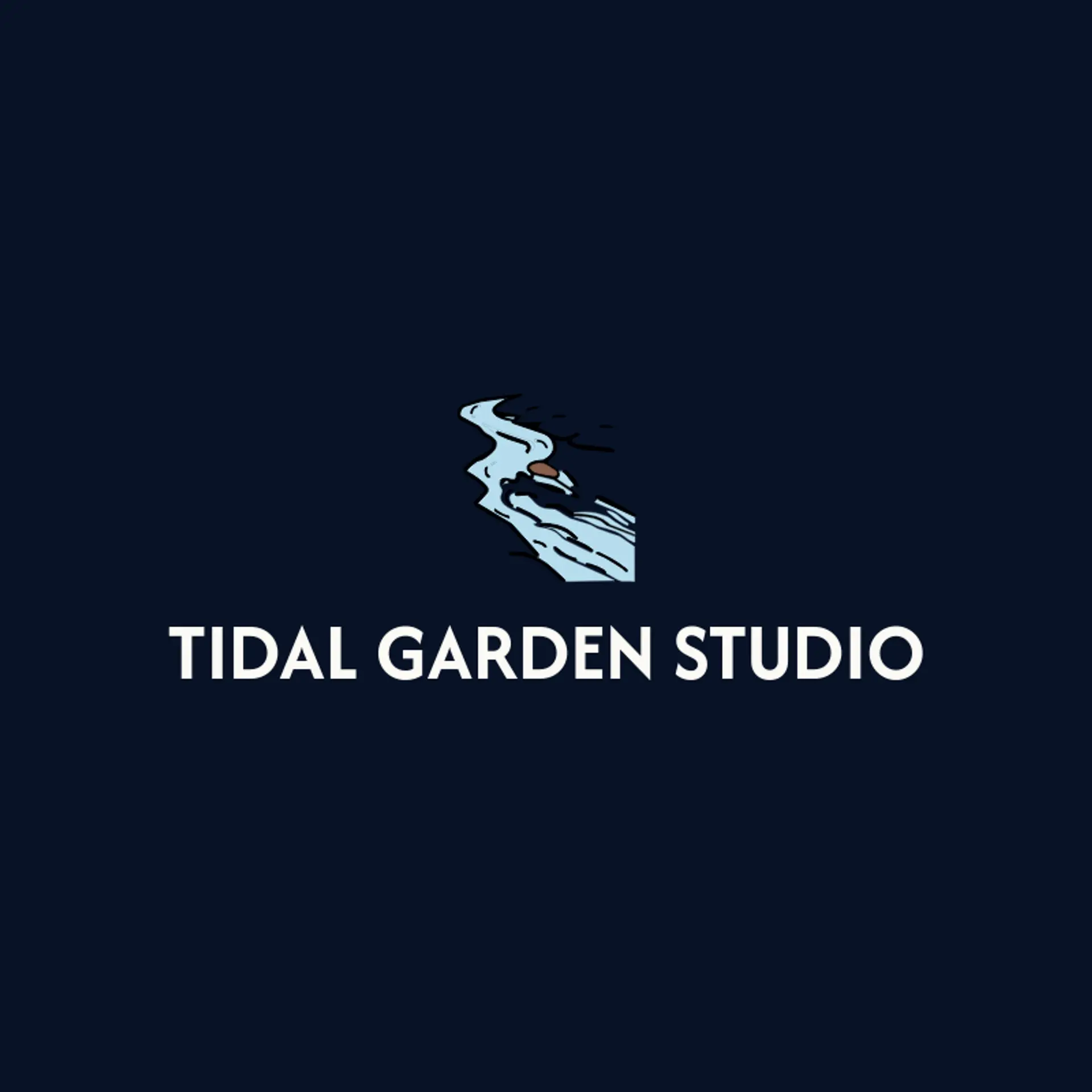 Tidal Garden Studio logo for flow