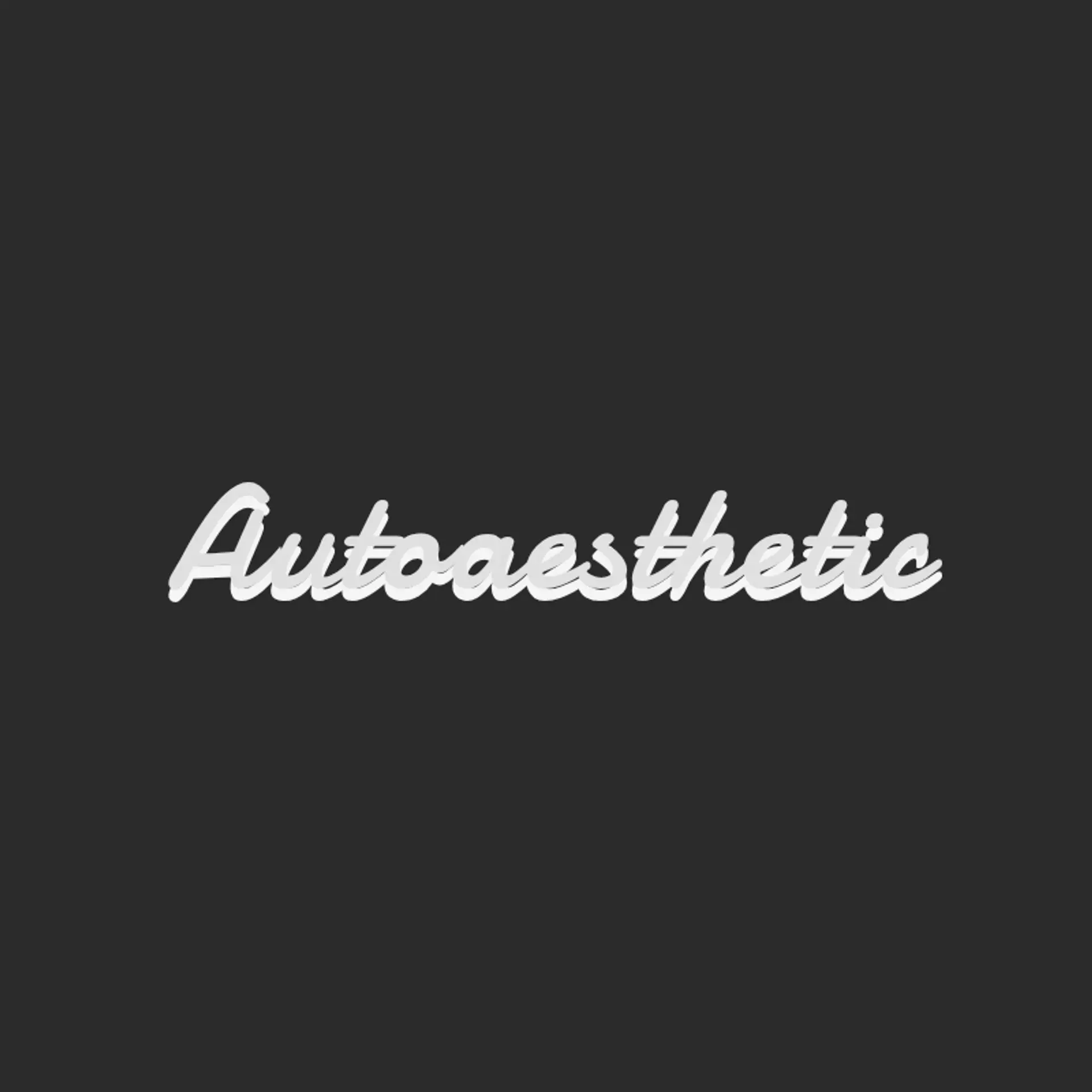 AutoAesthetic logo for car photography
