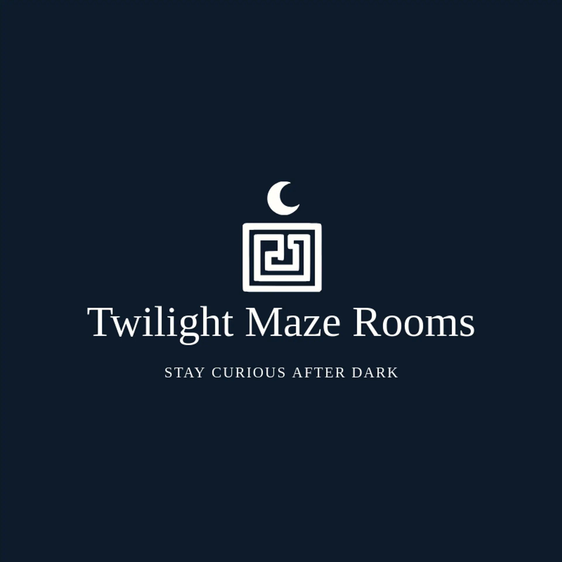 Twilight Maze Rooms logo for maze