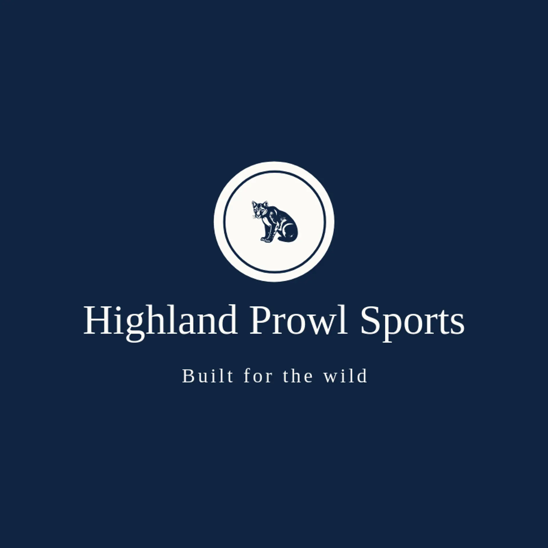 Highland Prowl Sports logo for cougar