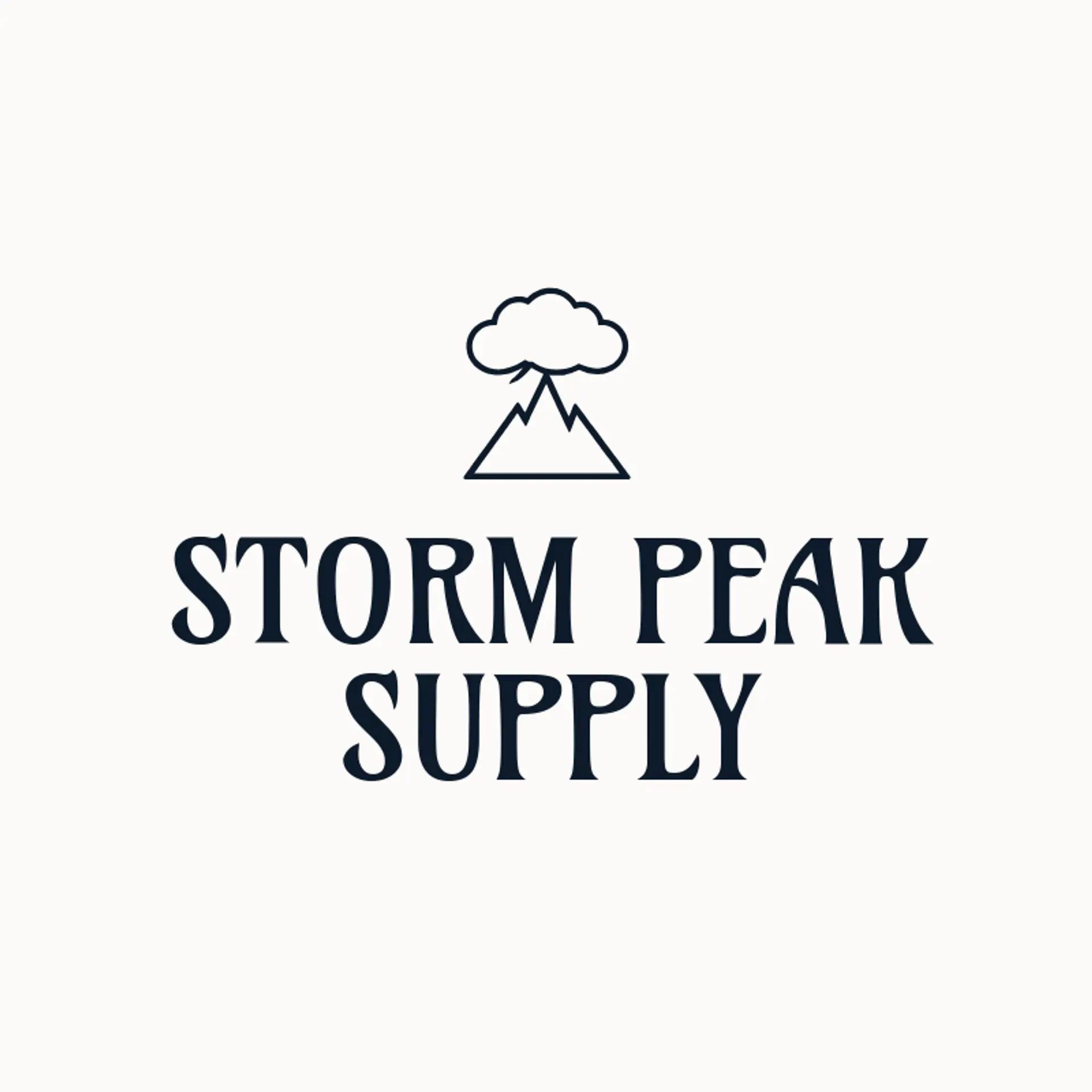 Storm Peak Supply logo for storm