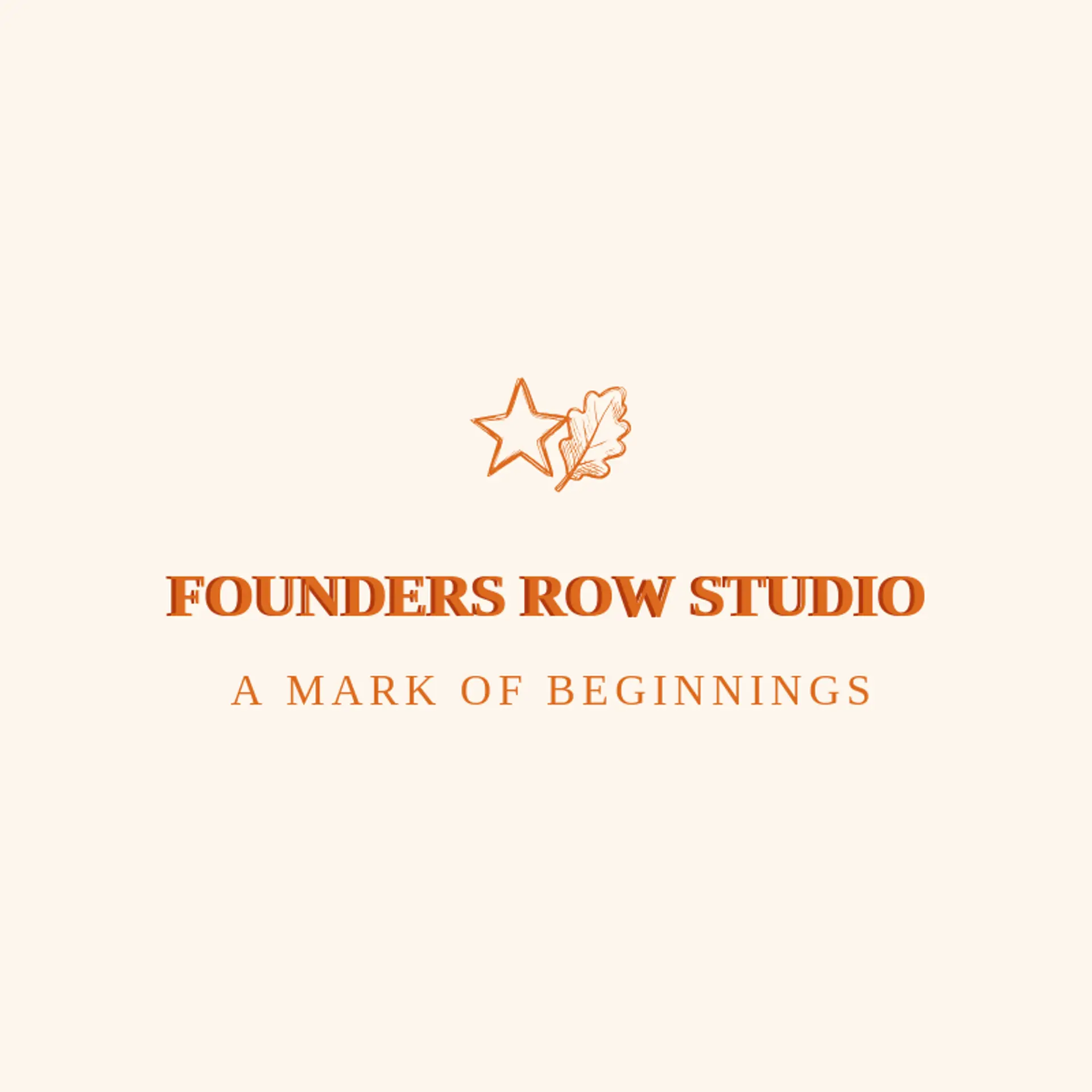 Founders Row Studio logo for heritage