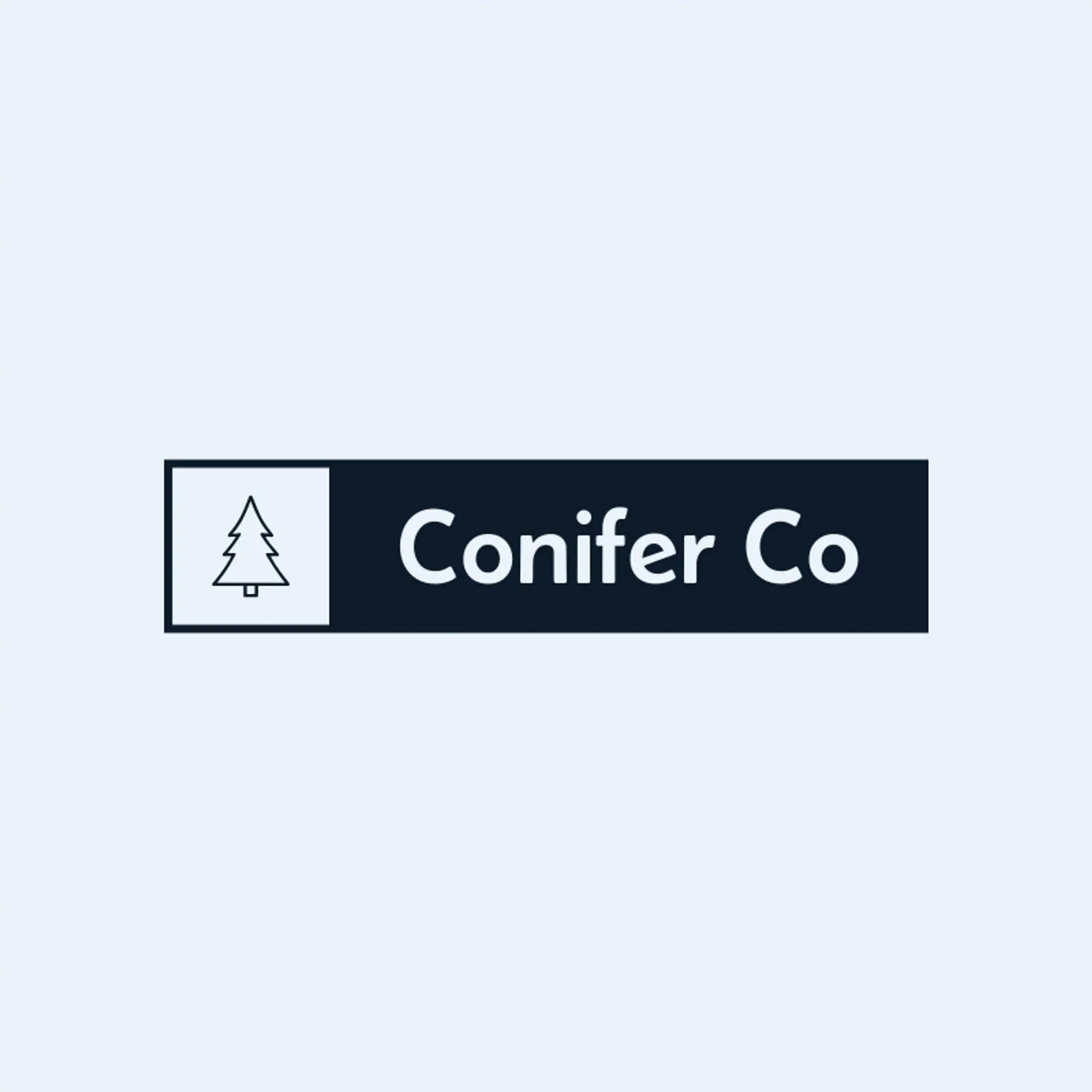 Conifer Co logo for tree