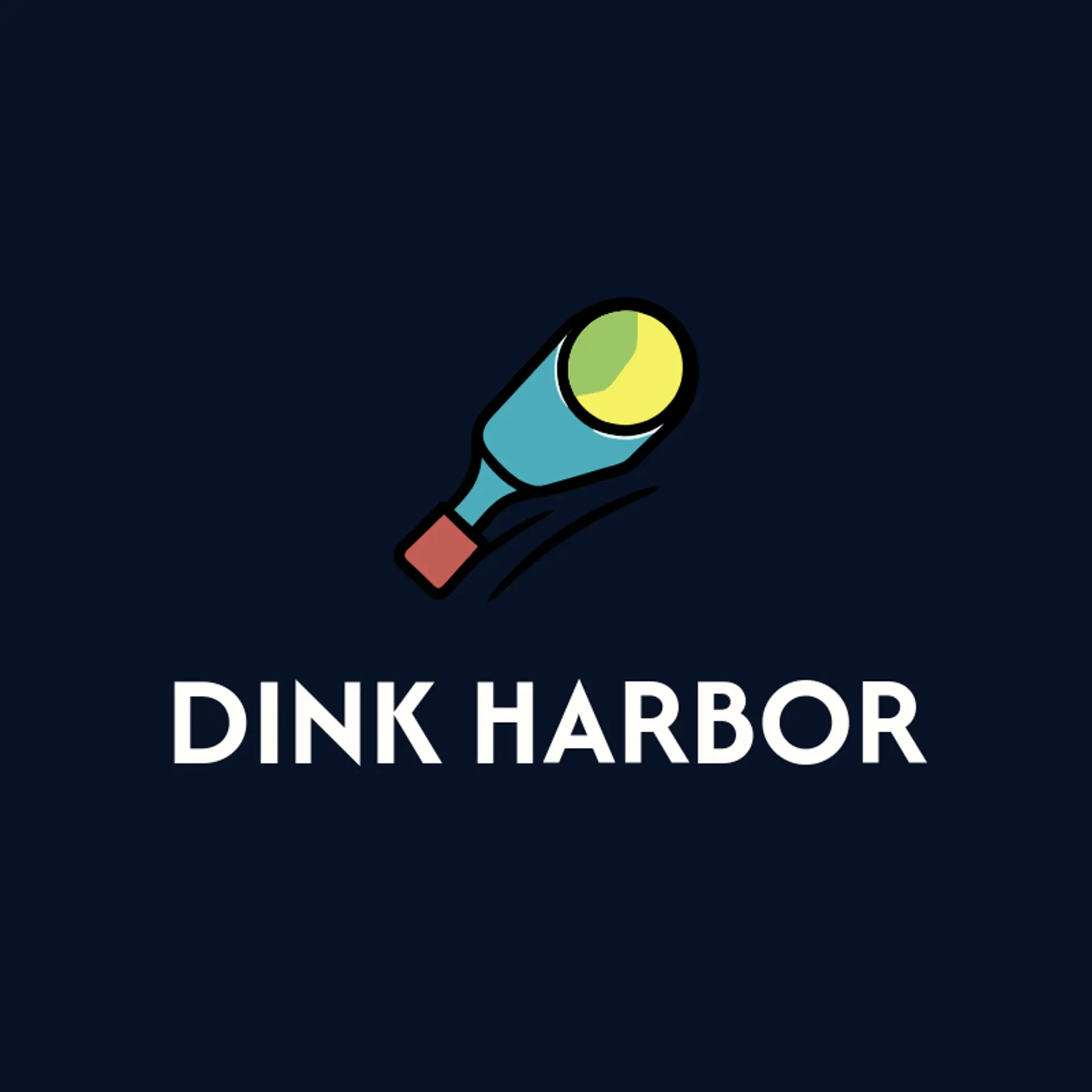 Dink Harbor logo for pickleball