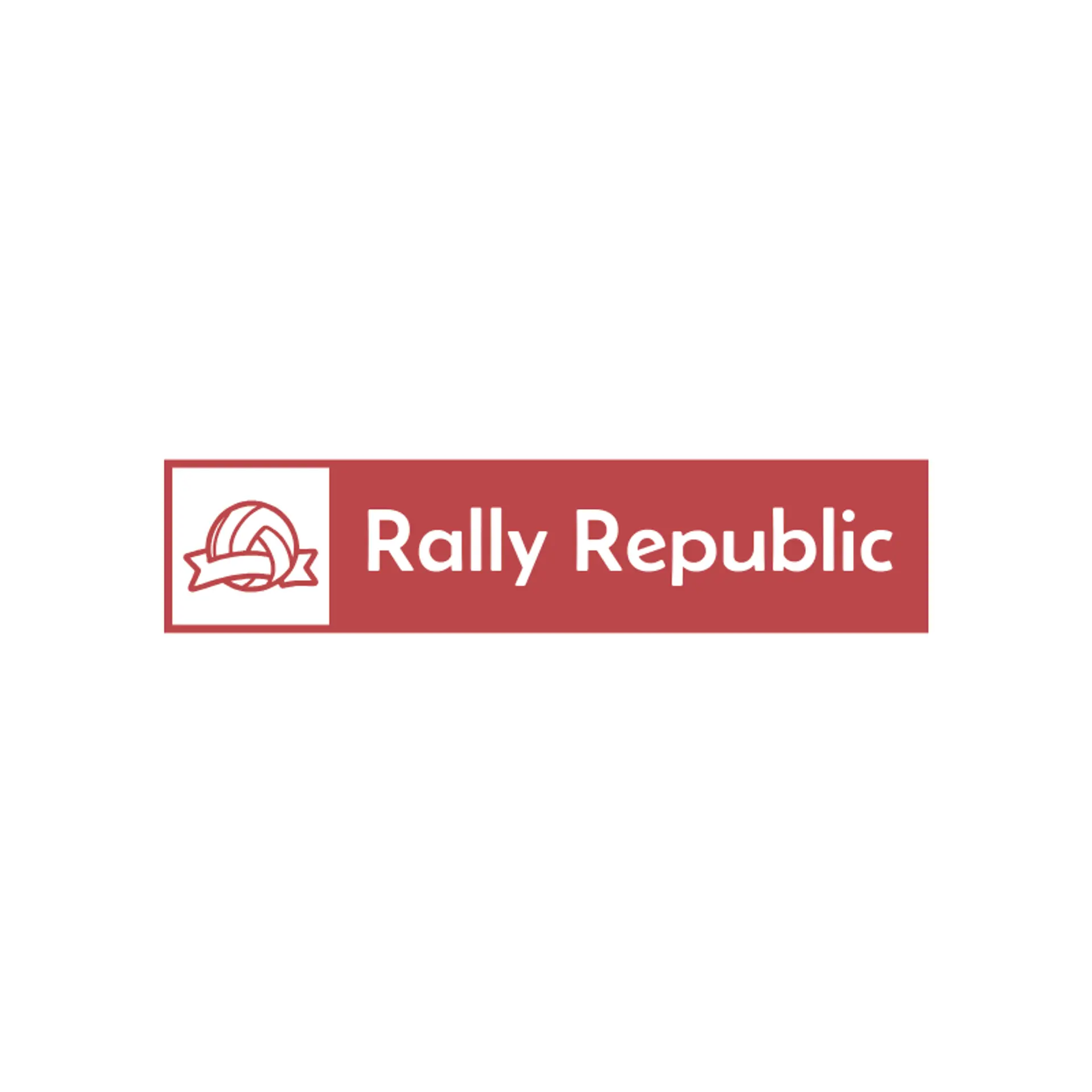 Rally Republic logo for volleyball