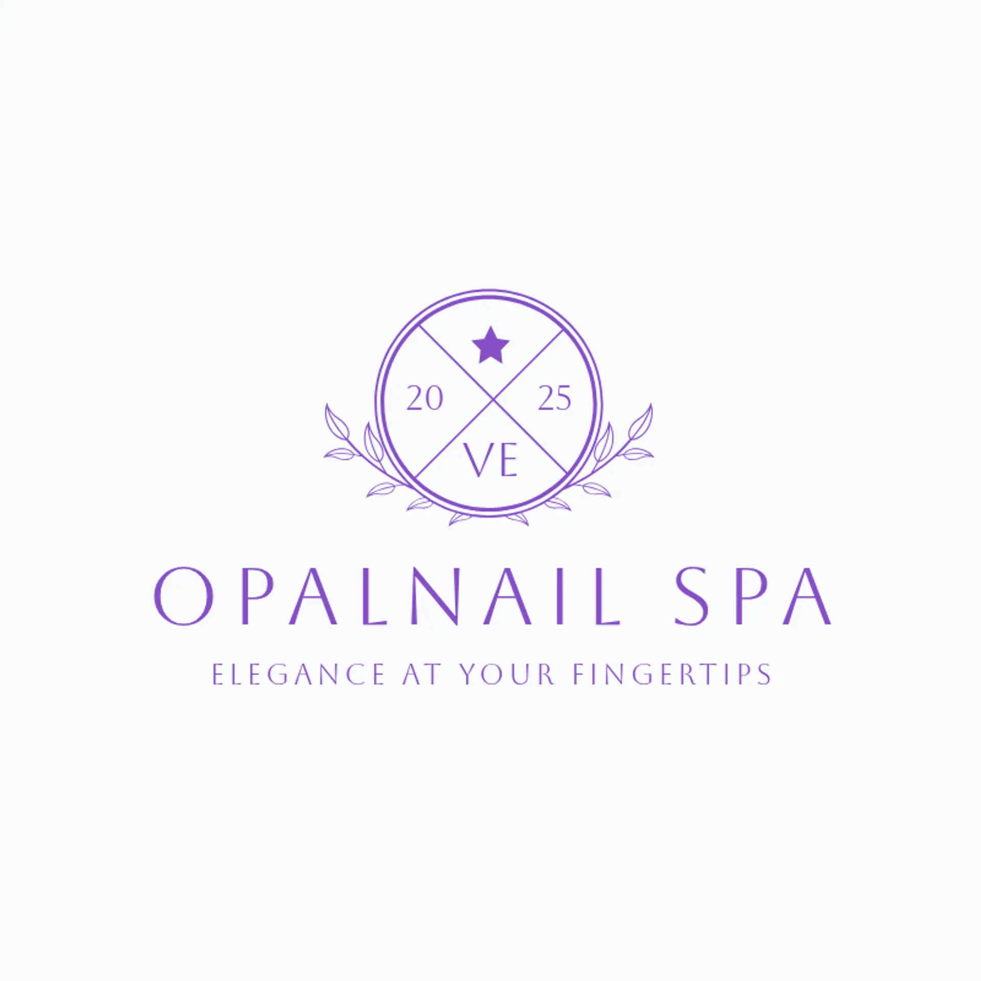 OpalNail Spa logo for nail spa