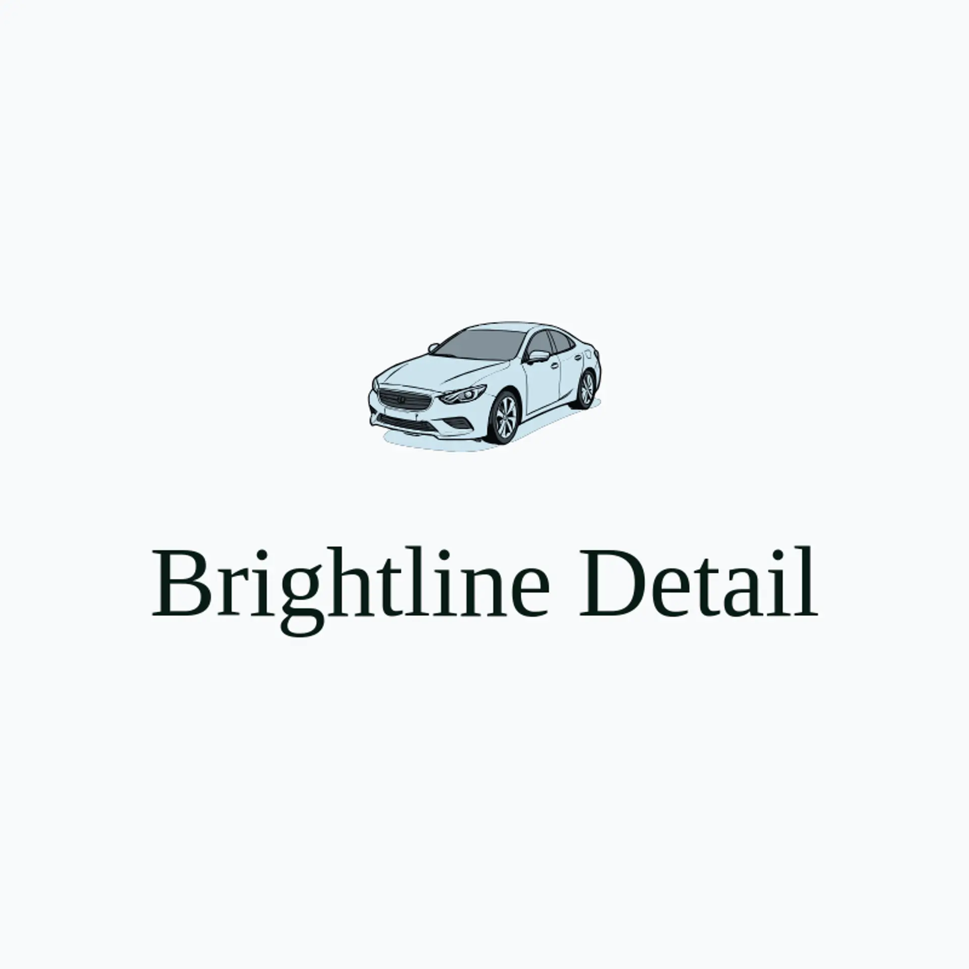 Brightline Detail logo for mobile detailing