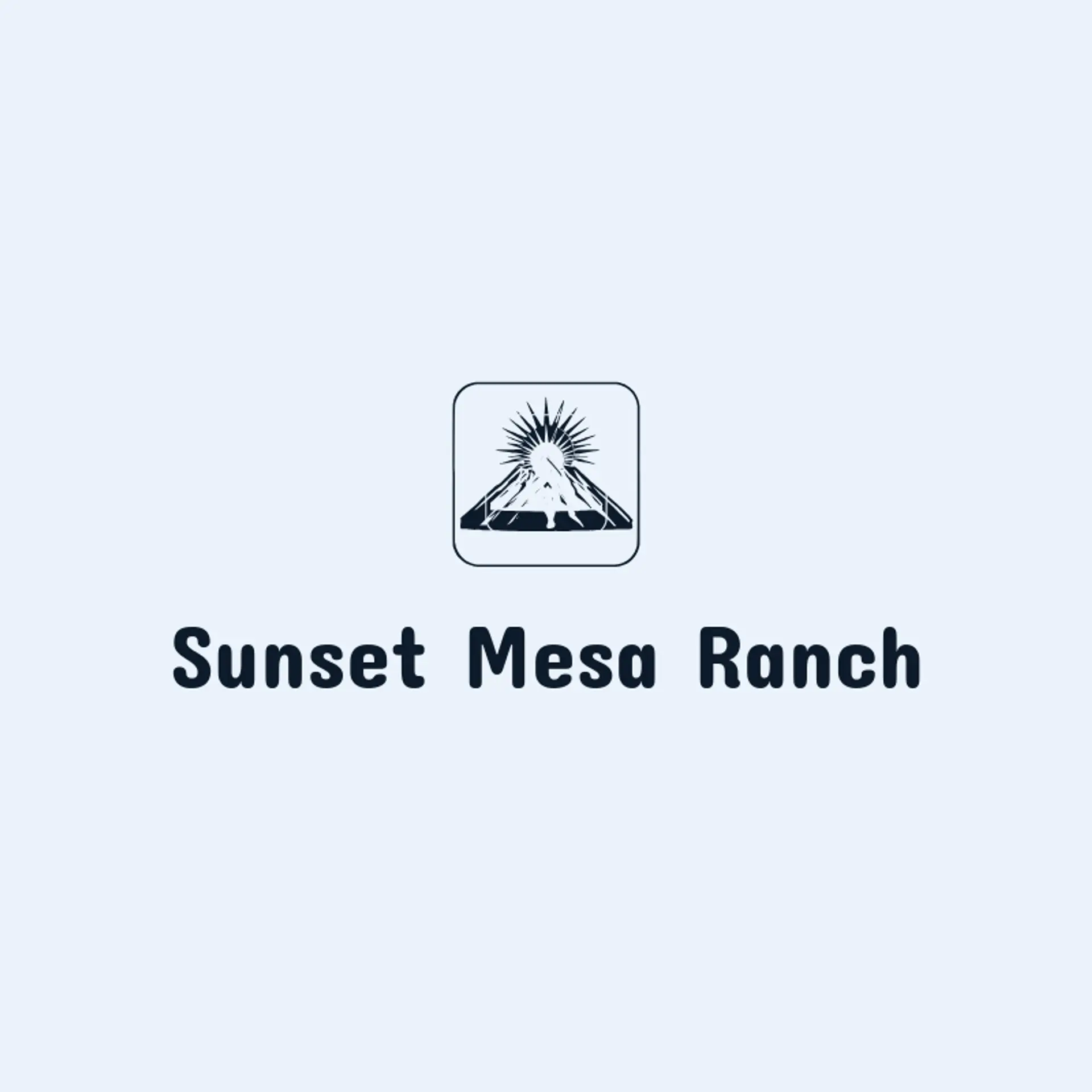 Sunset Mesa Ranch logo for ranch