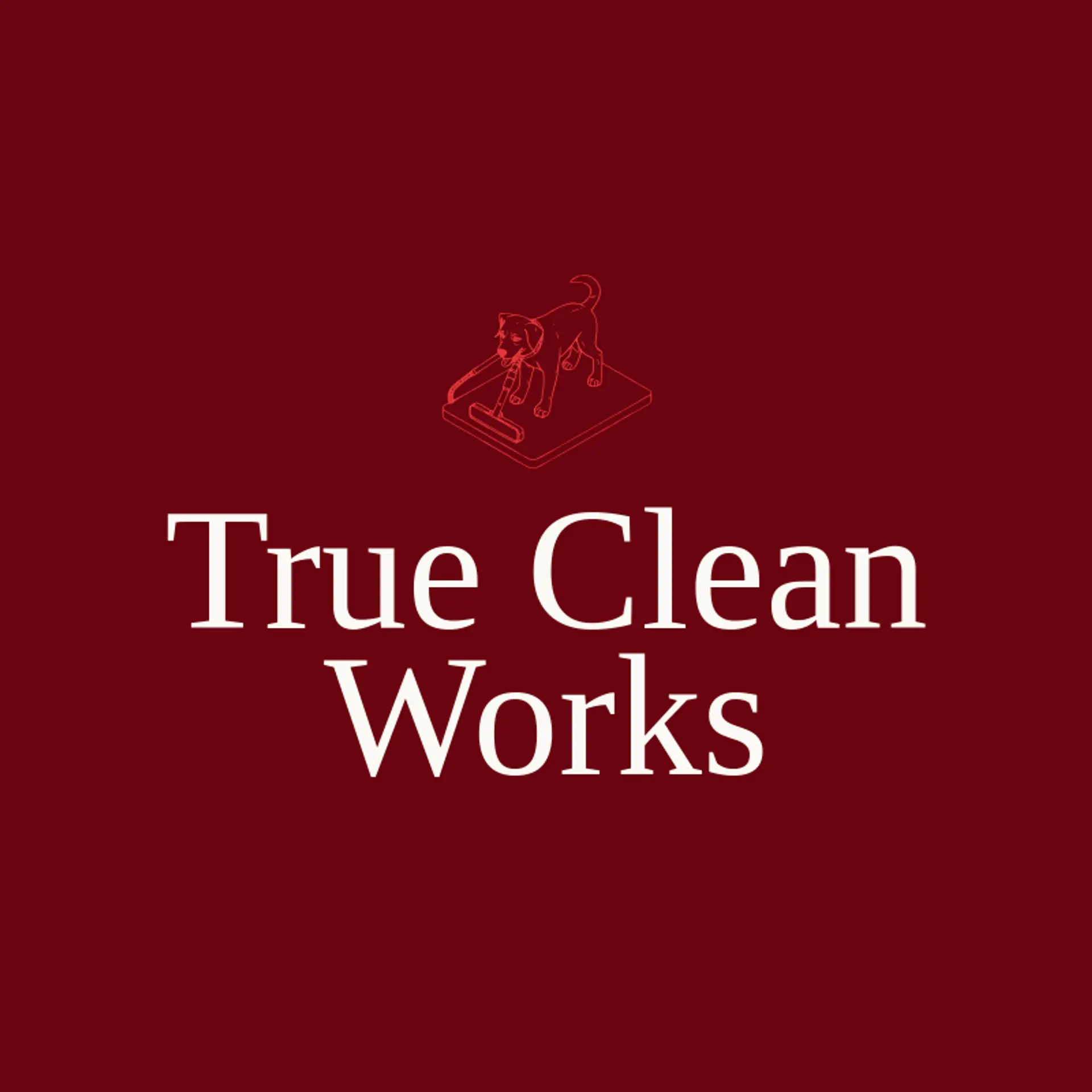 True Clean Works logo for hoover