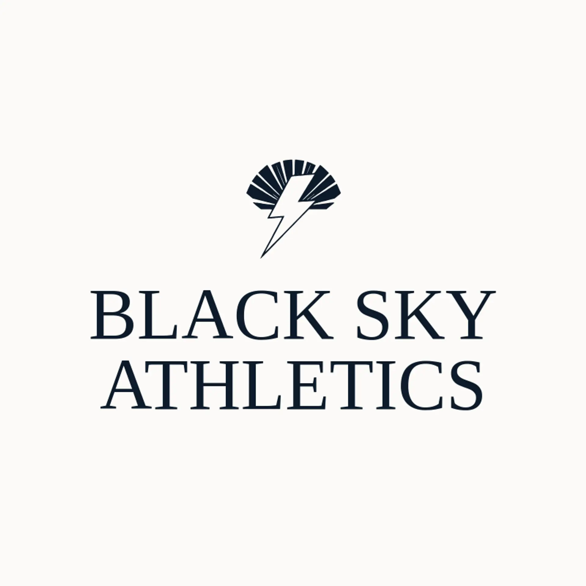 Black Sky Athletics logo for thunder