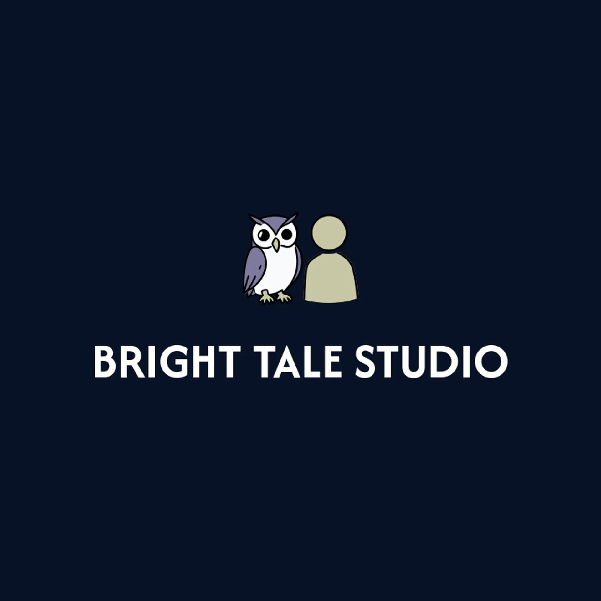 Bright Tale Studio logo for character