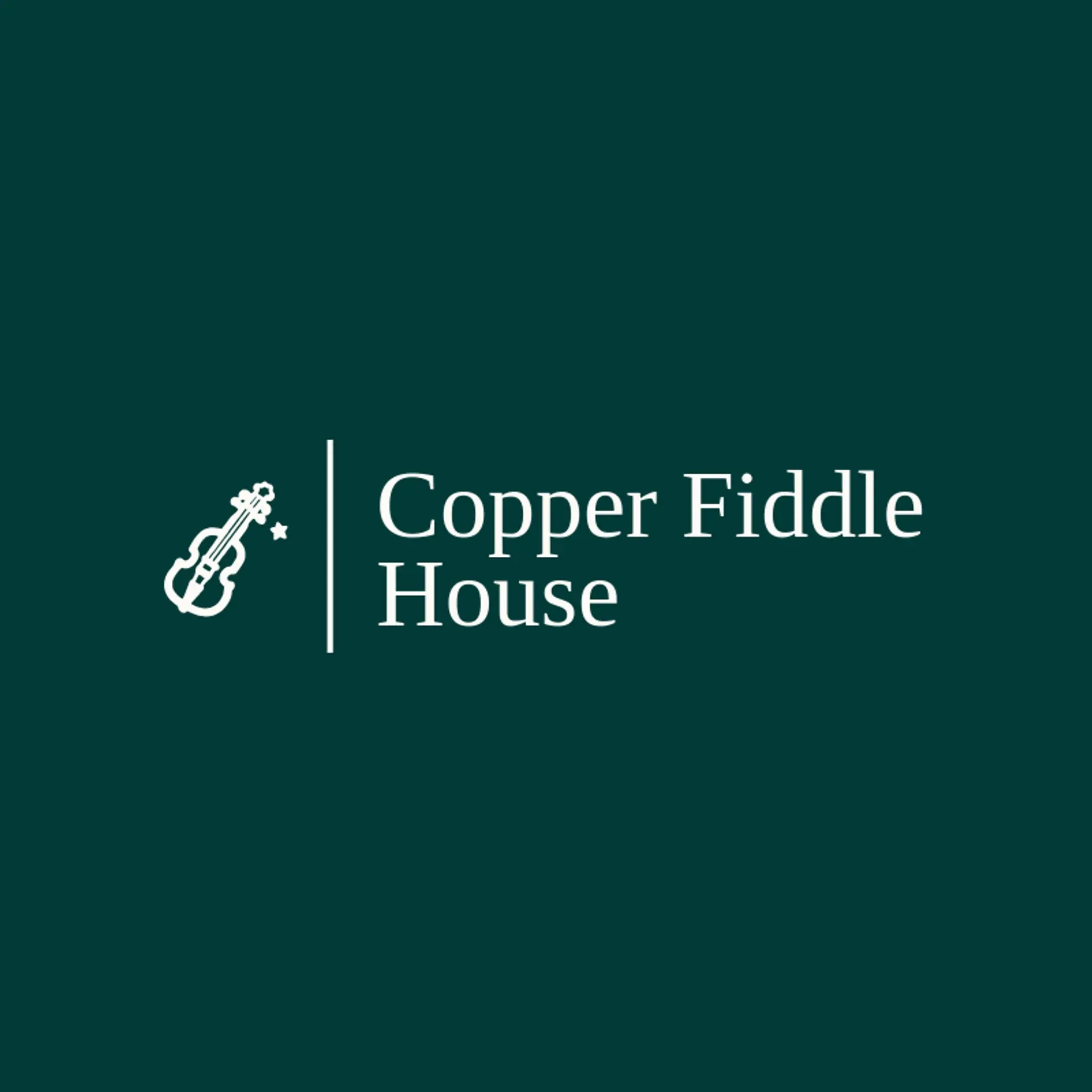 Copper Fiddle House logo for irish