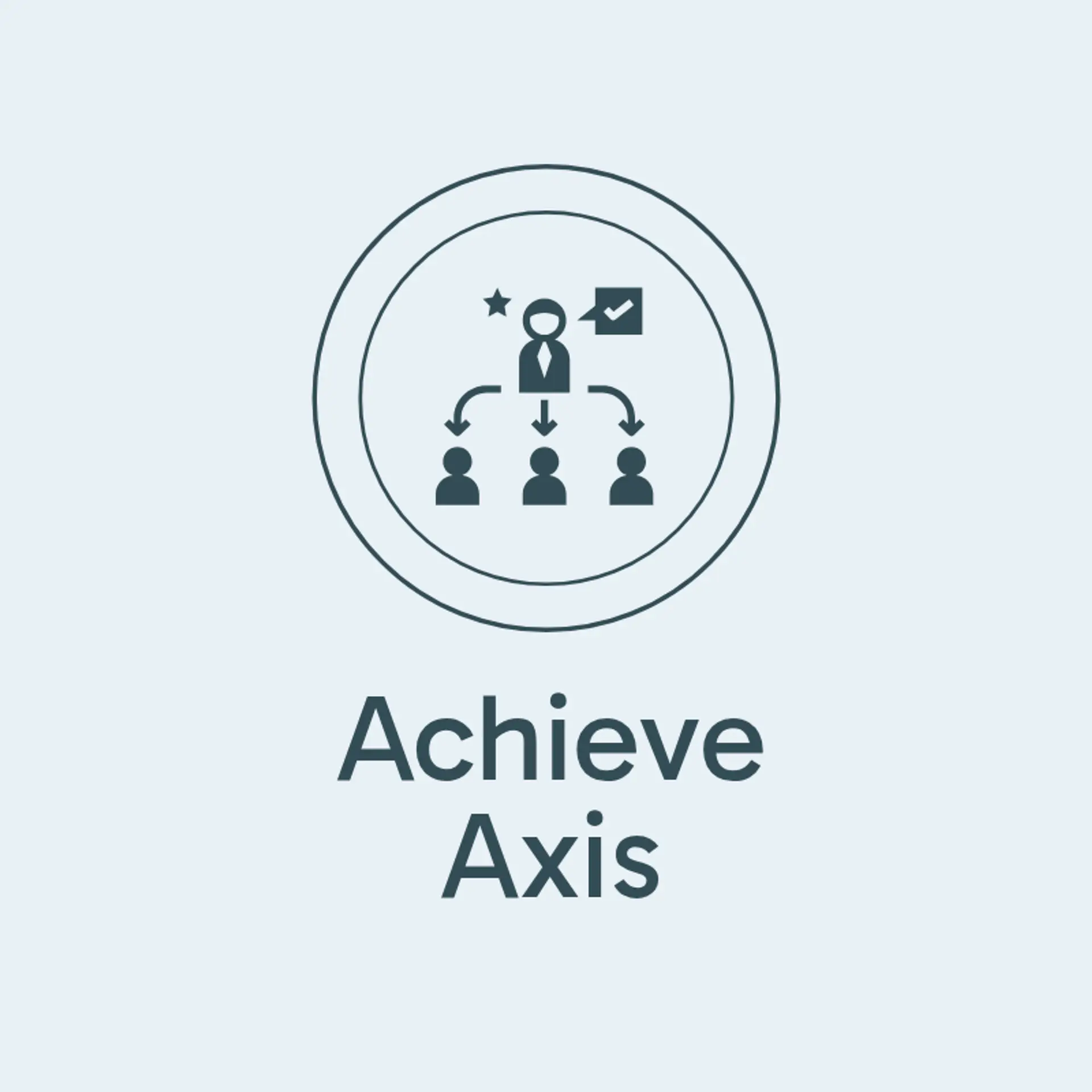 Achieve Axis logo for business consulting