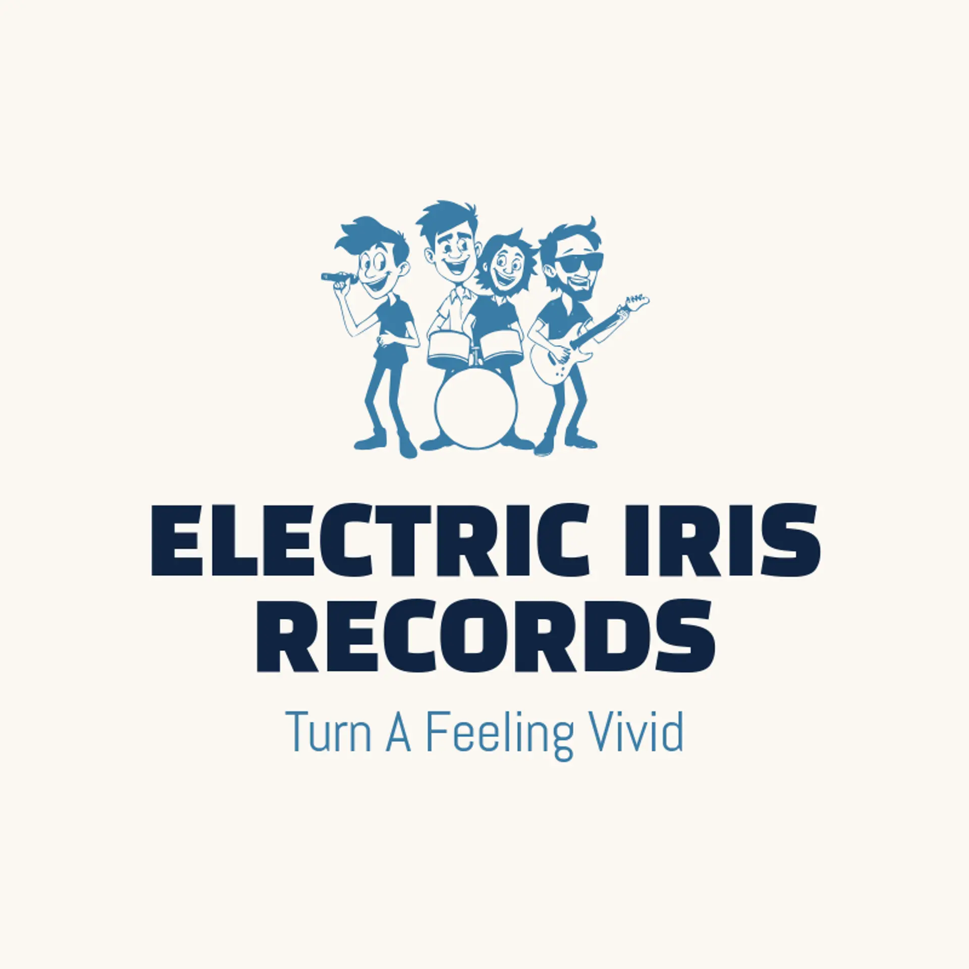 Electric Iris Records logo for singer