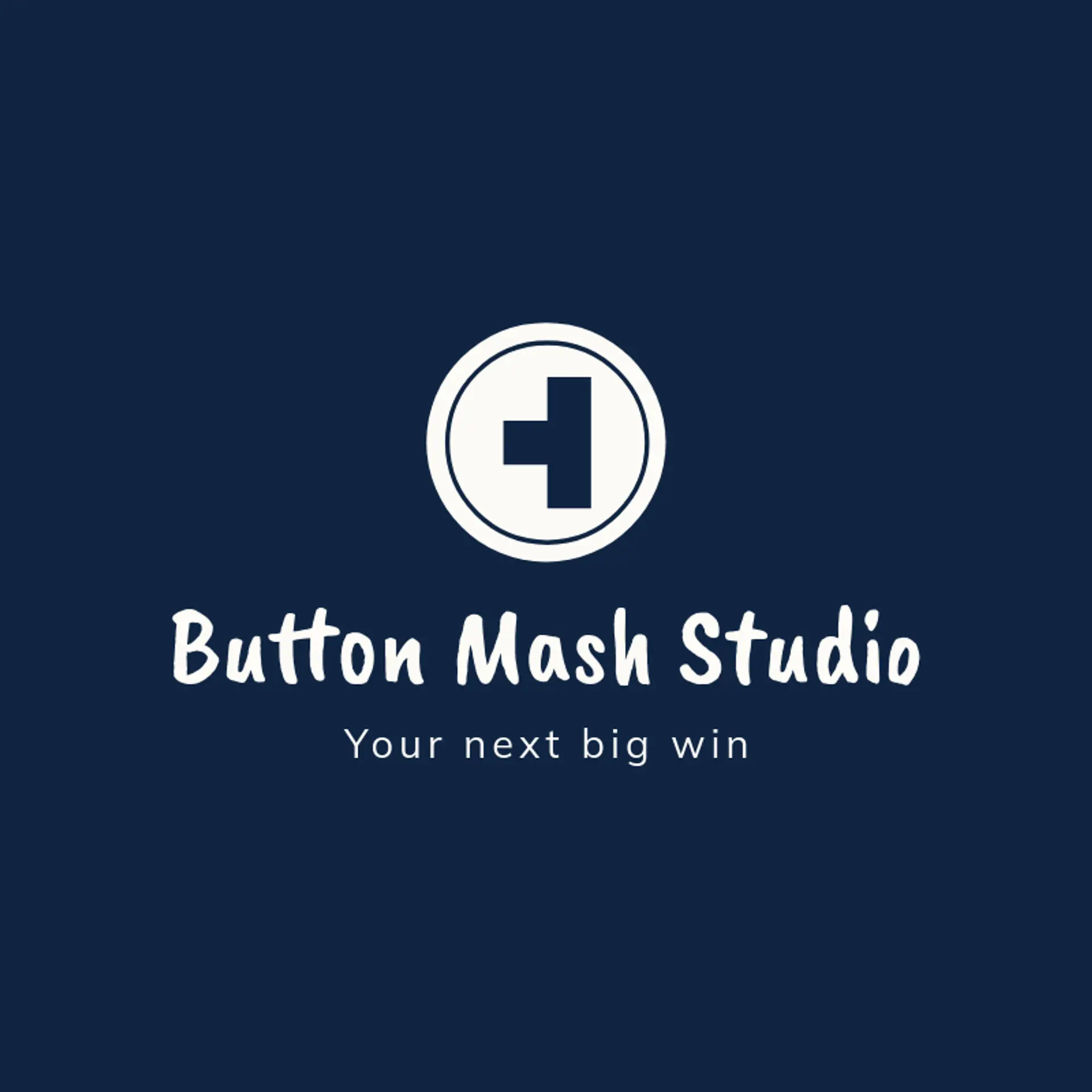 Button Mash Studio logo for arcade