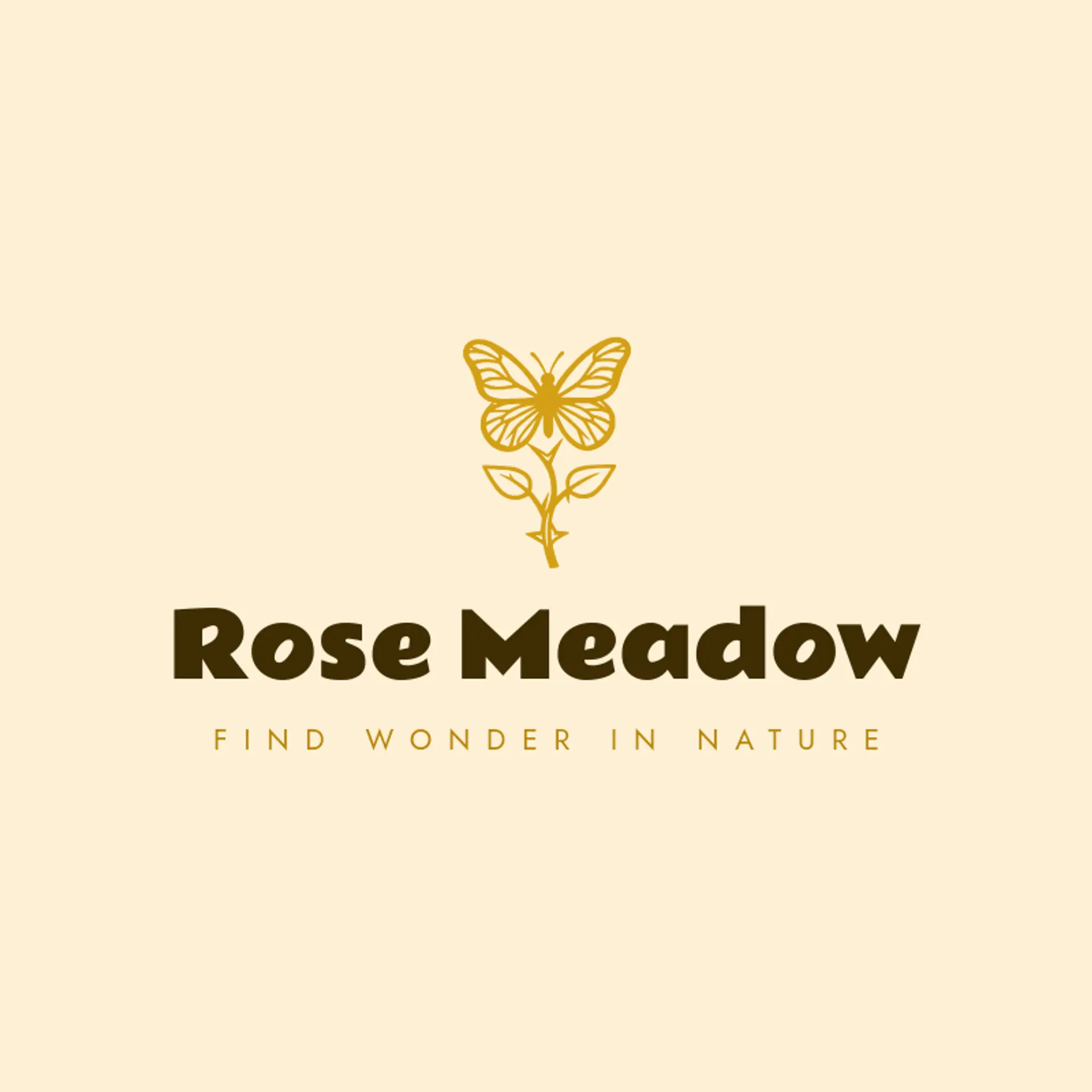 Rose Meadow logo for rose