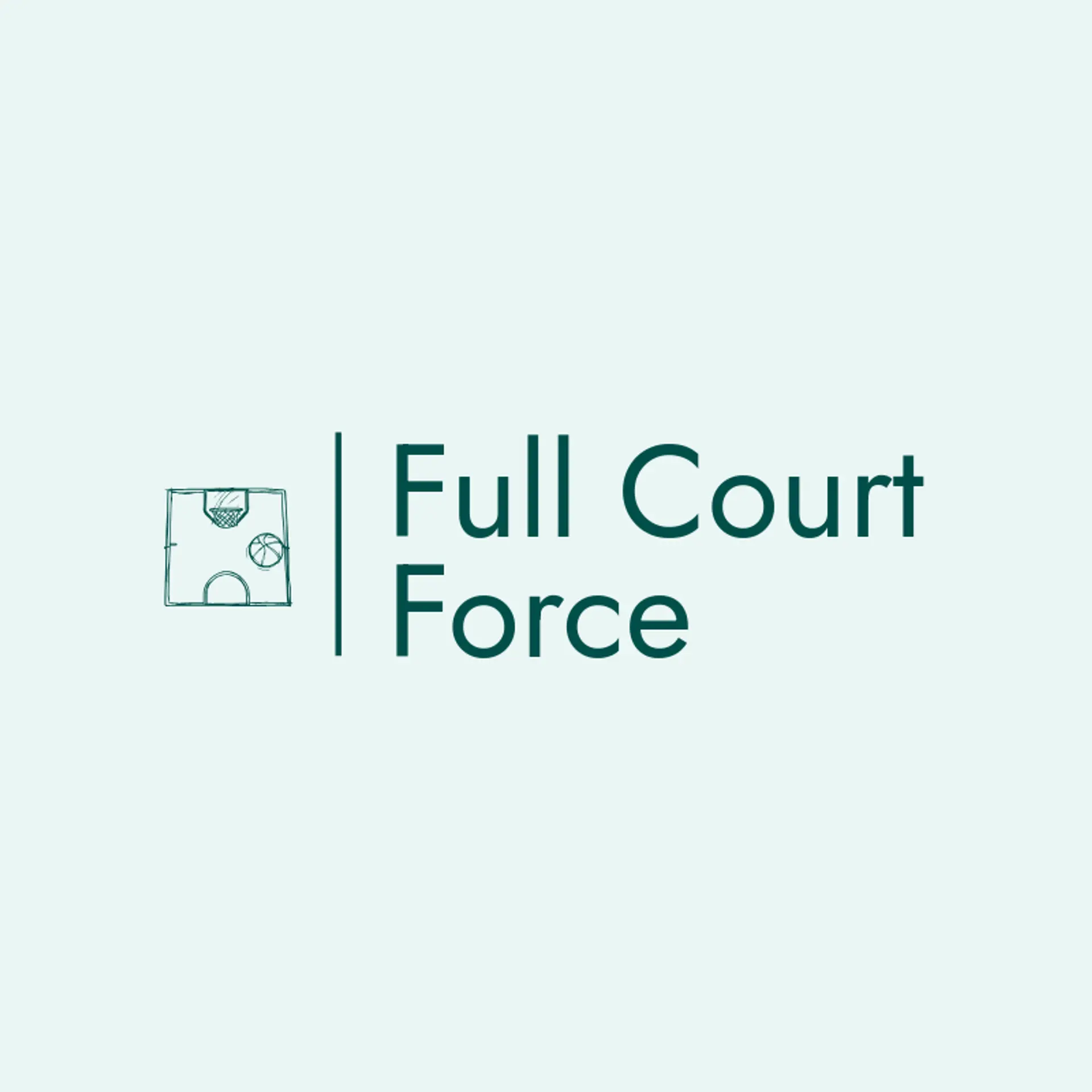 Full Court Force logo for court