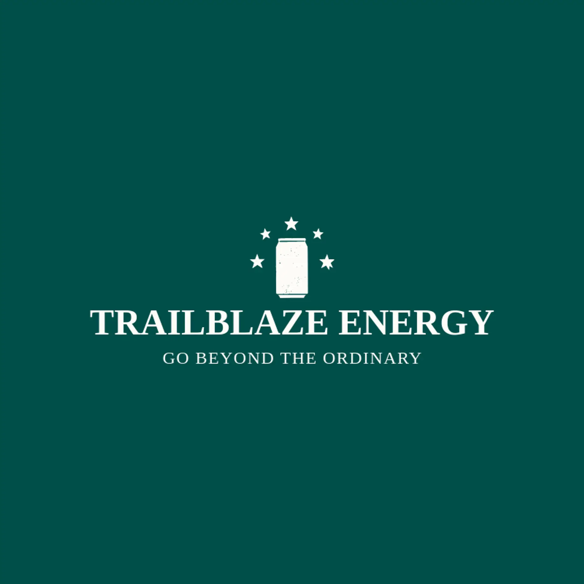 Trailblaze Energy logo for energy drink