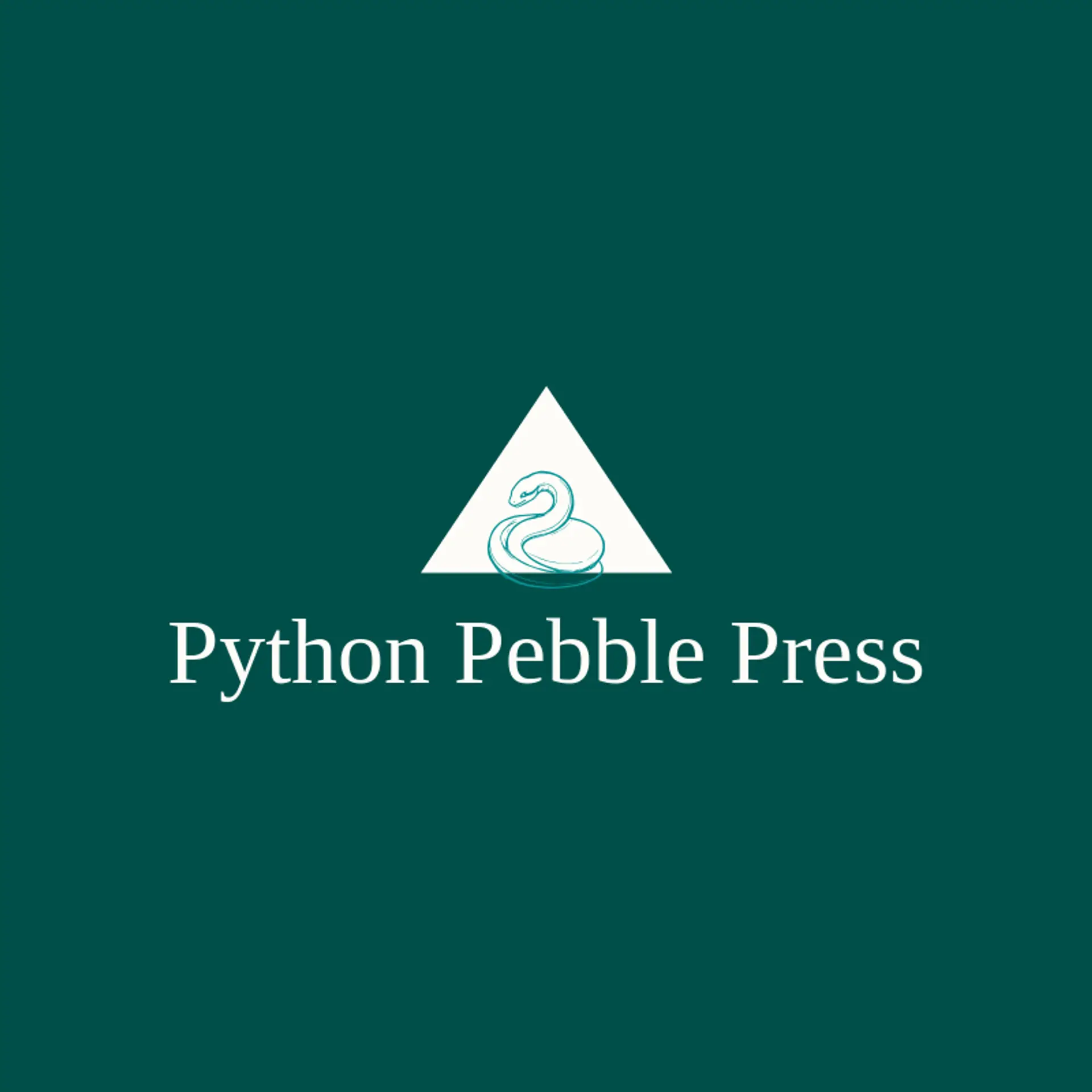 Python Pebble Press logo for python