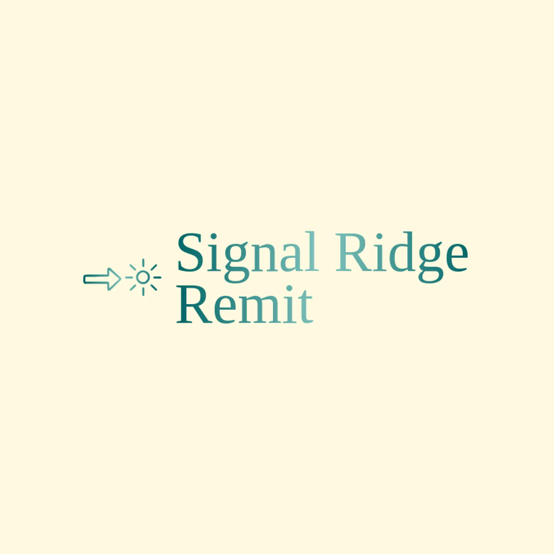 Signal Ridge Remit logo for transfer