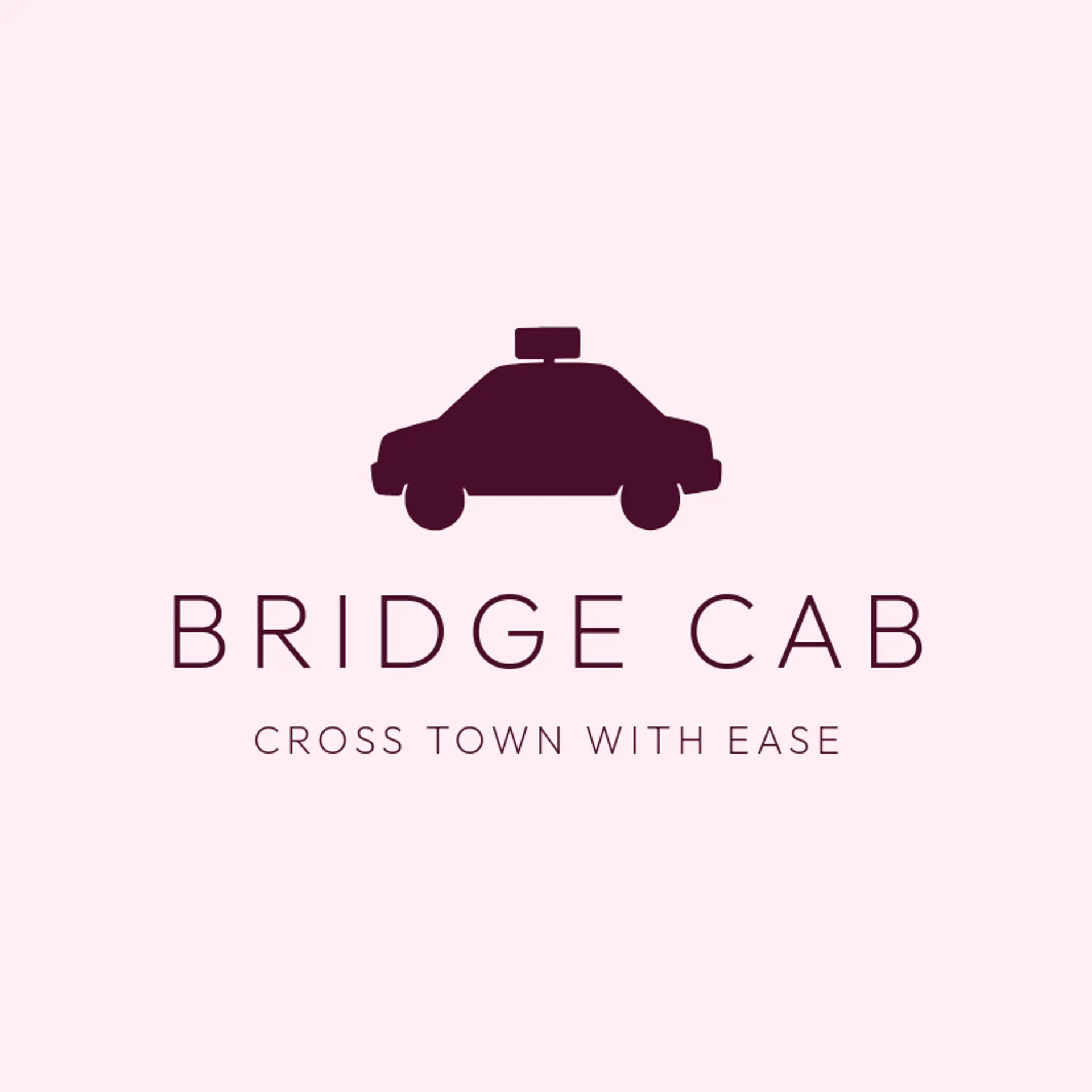 Bridge Cab logo for taxi