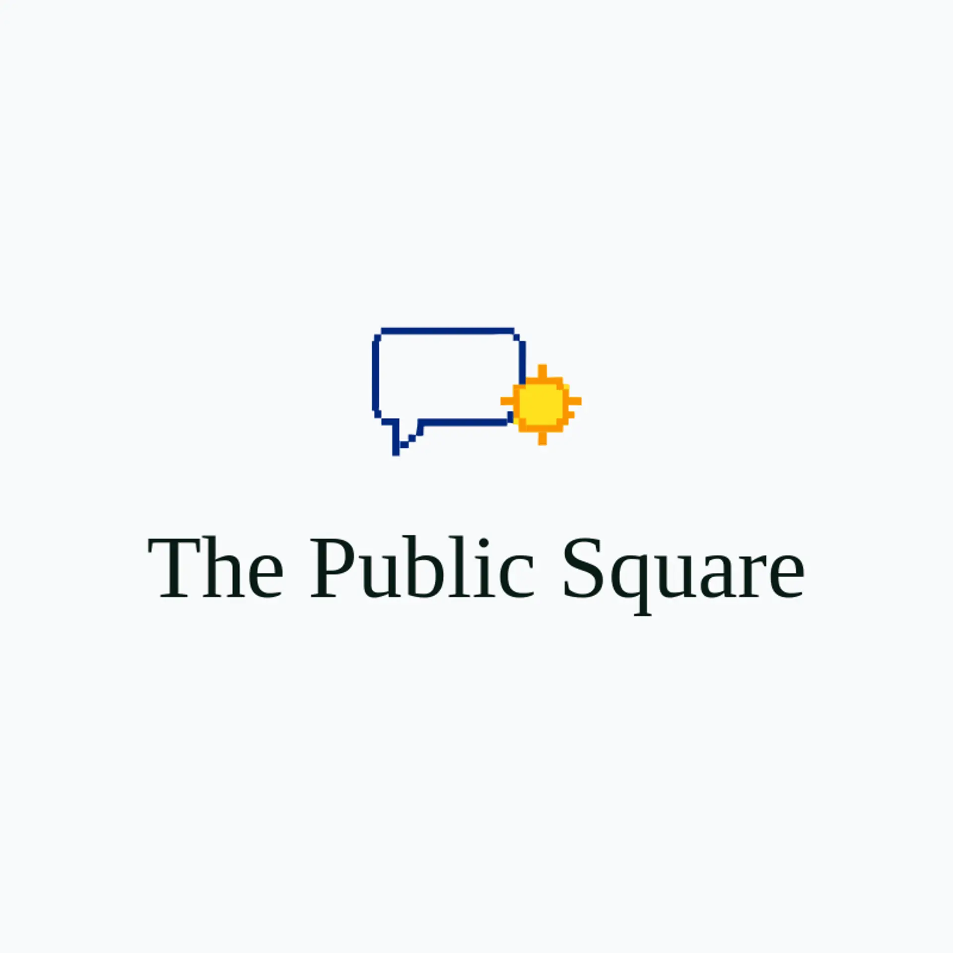 The Public Square logo for democracy