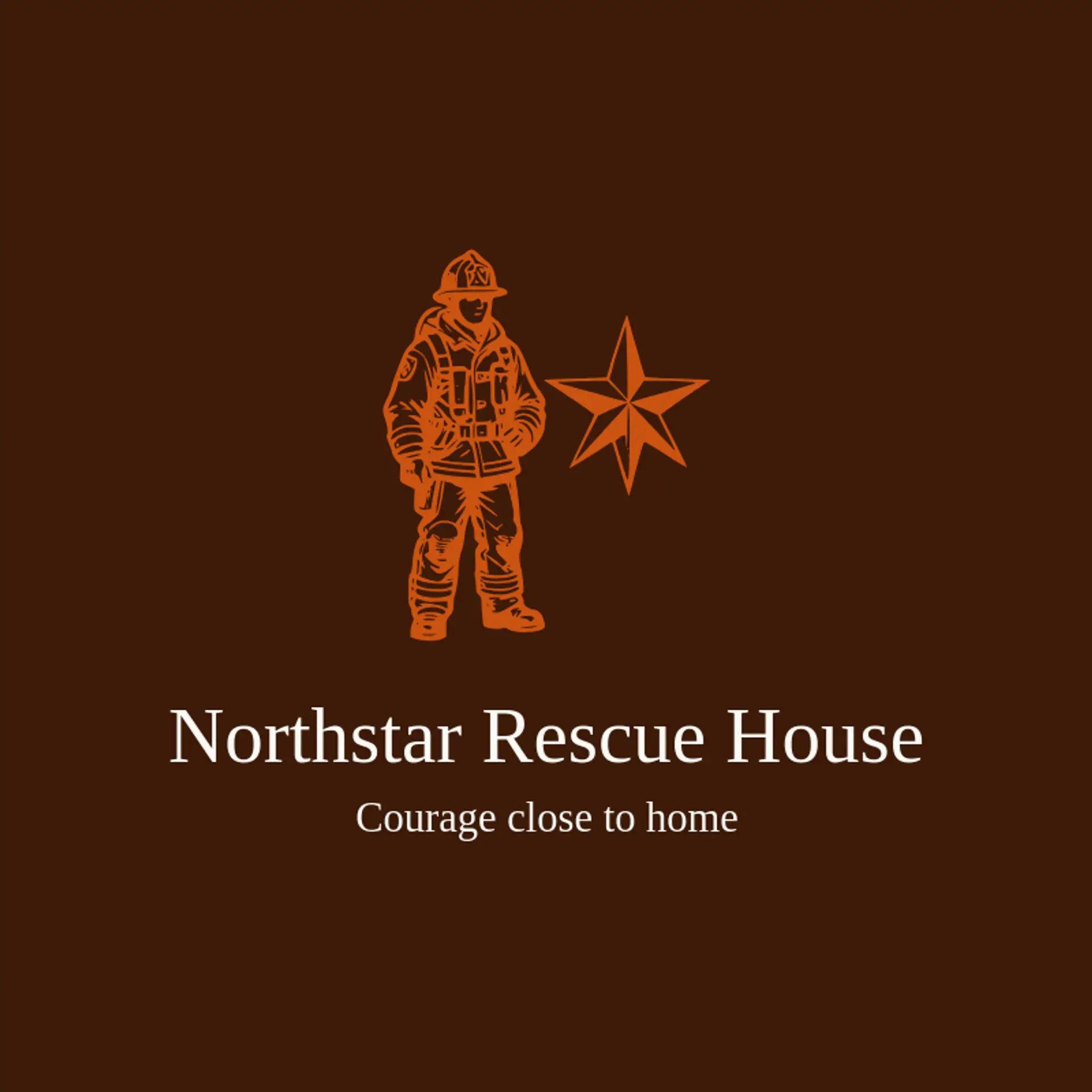 Northstar Rescue House logo for fireman