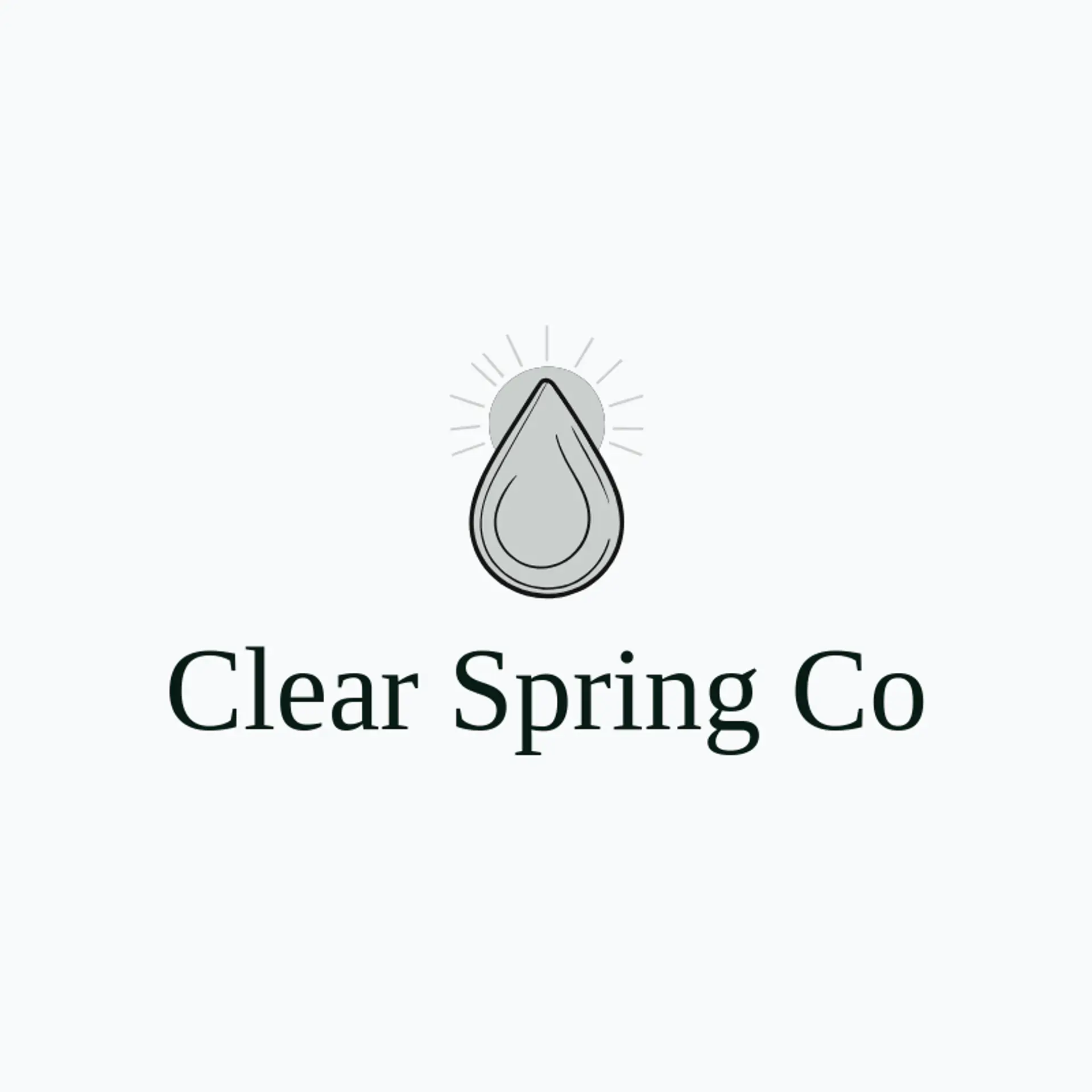 Clear Spring Co logo for wellness