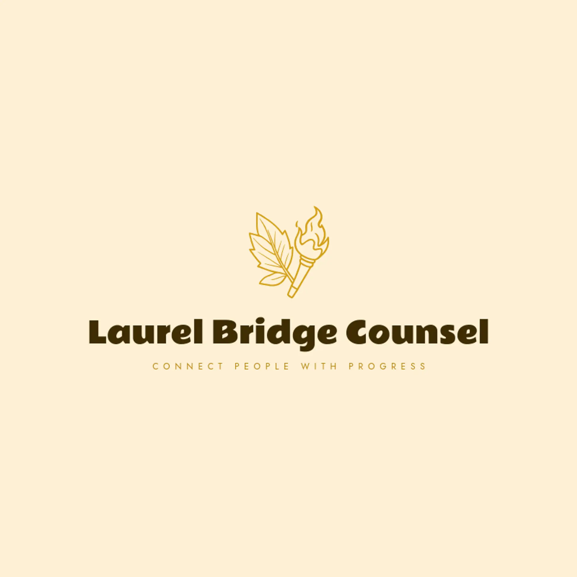 Laurel Bridge Counsel logo for justice