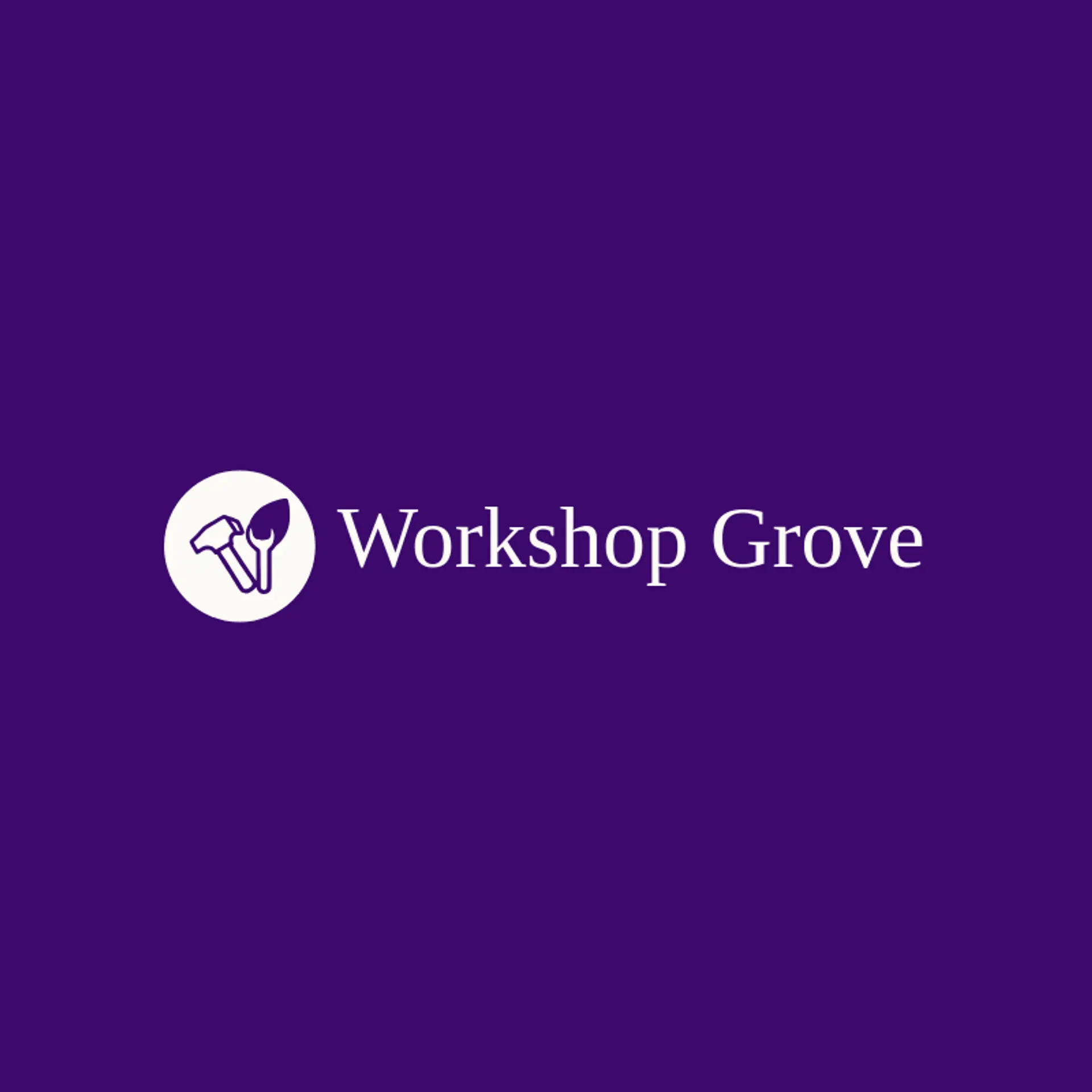 Workshop Grove logo for tools