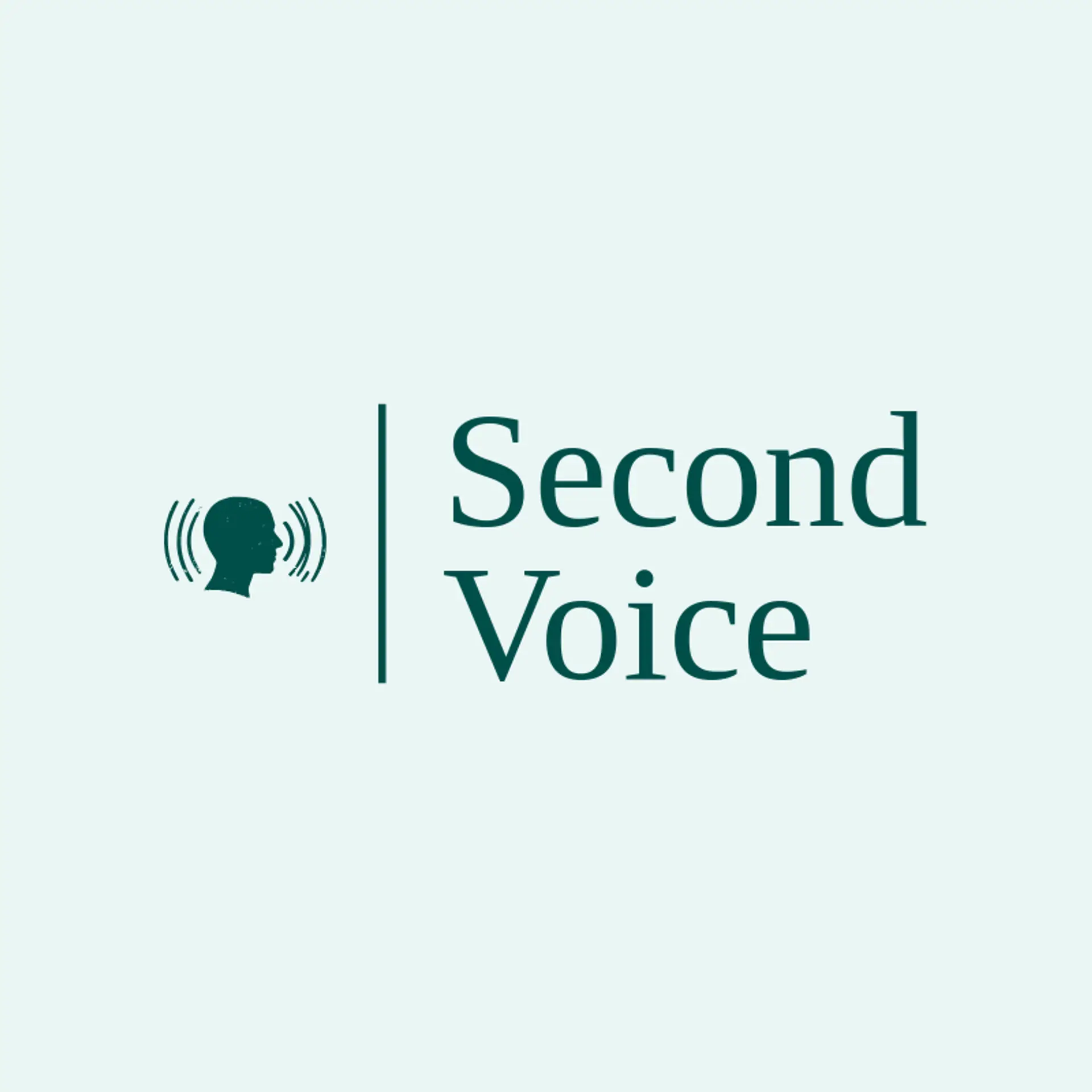 Second Voice logo for voice