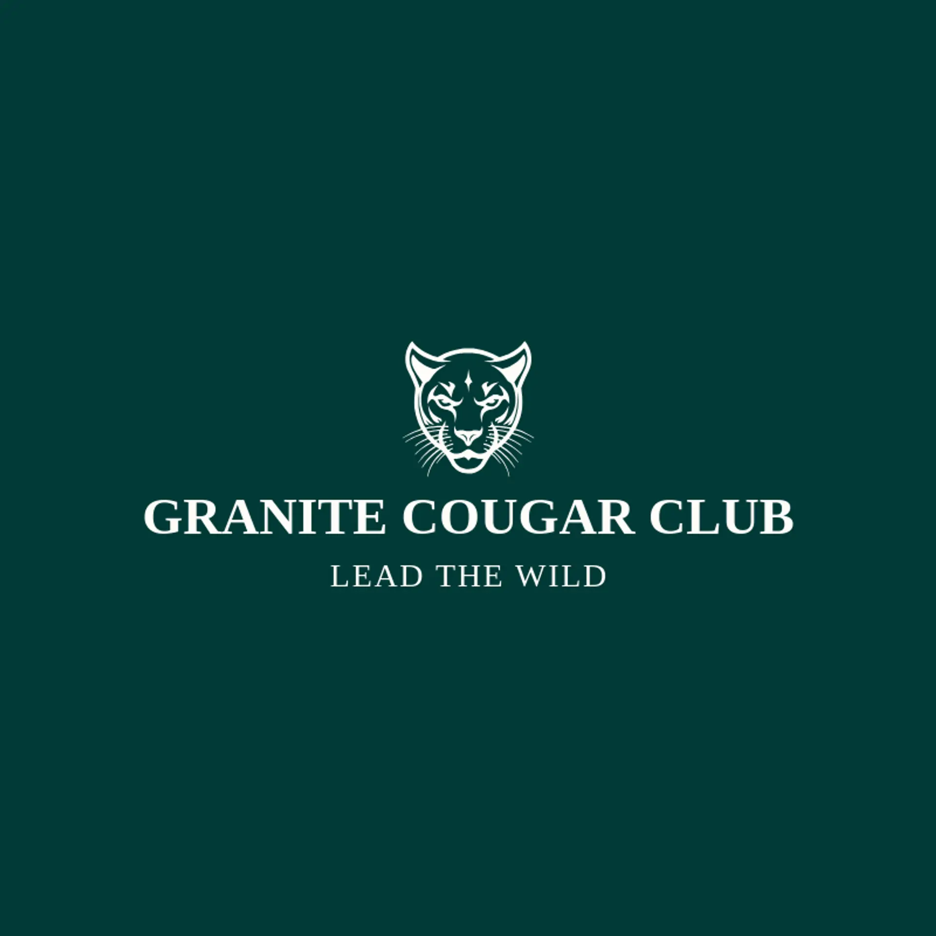 Granite Cougar Club logo for cougar