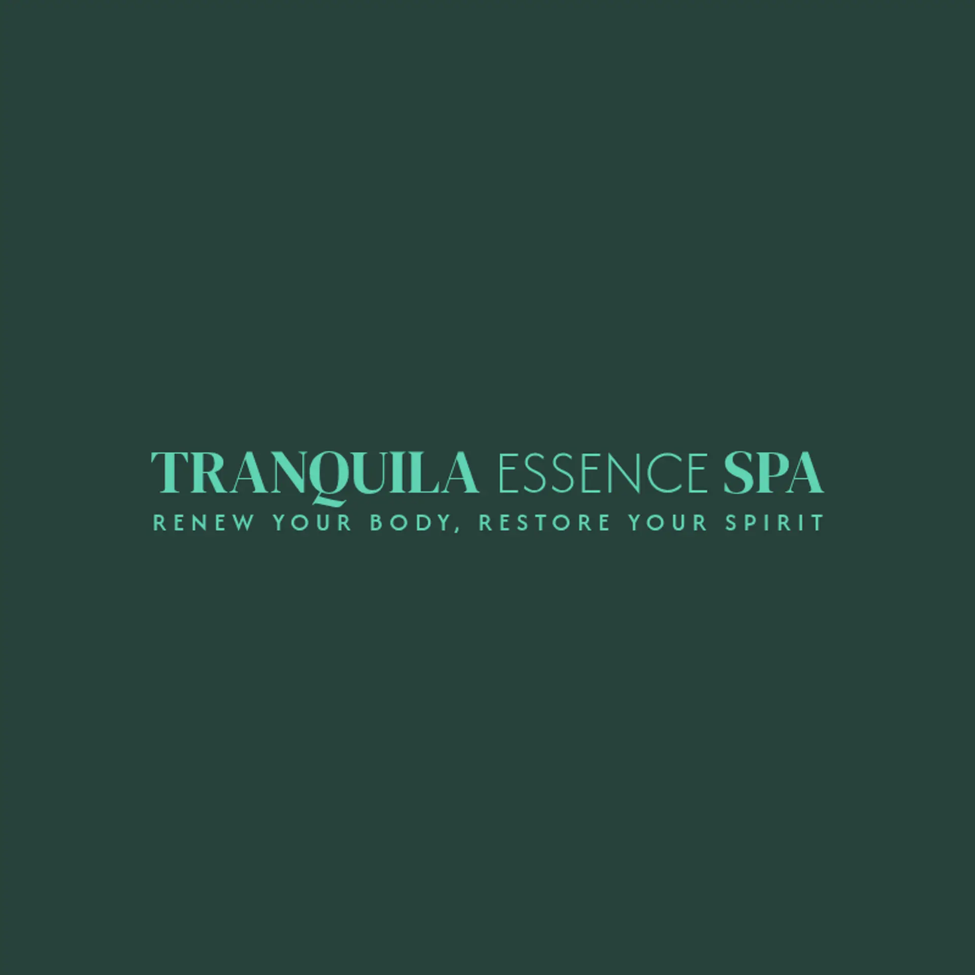 Tranquil Touch Spa logo for massage spa