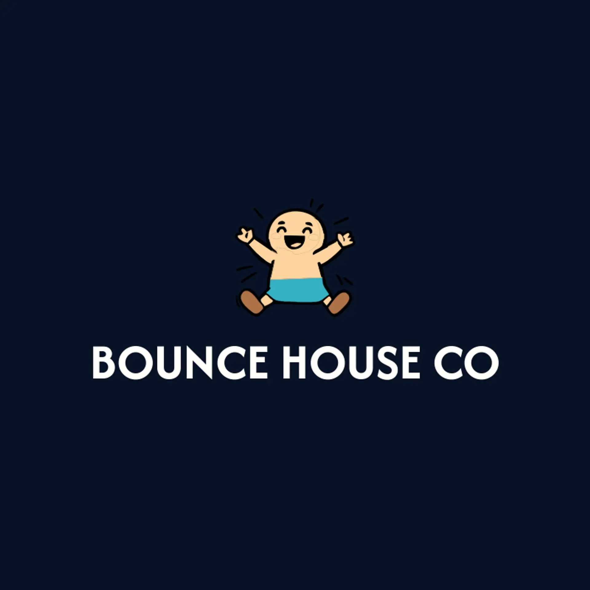 Bounce House Co logo for Bounce