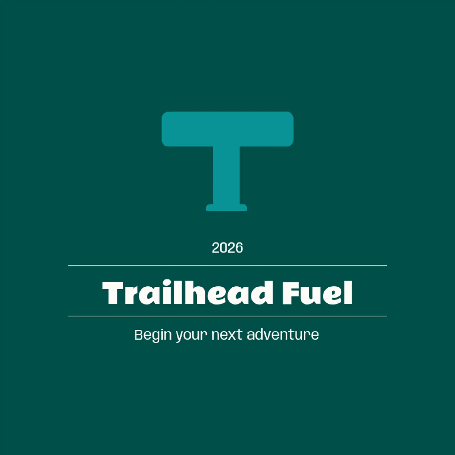 Trailhead Fuel logo for gas station
