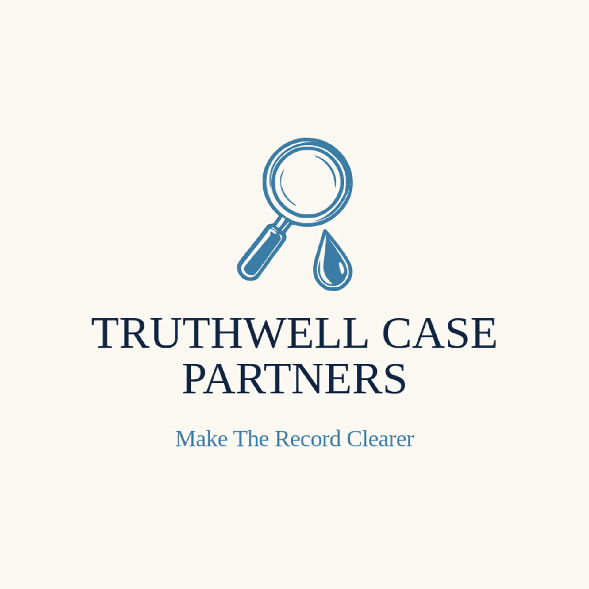 Truthwell Case Partners logo for crime