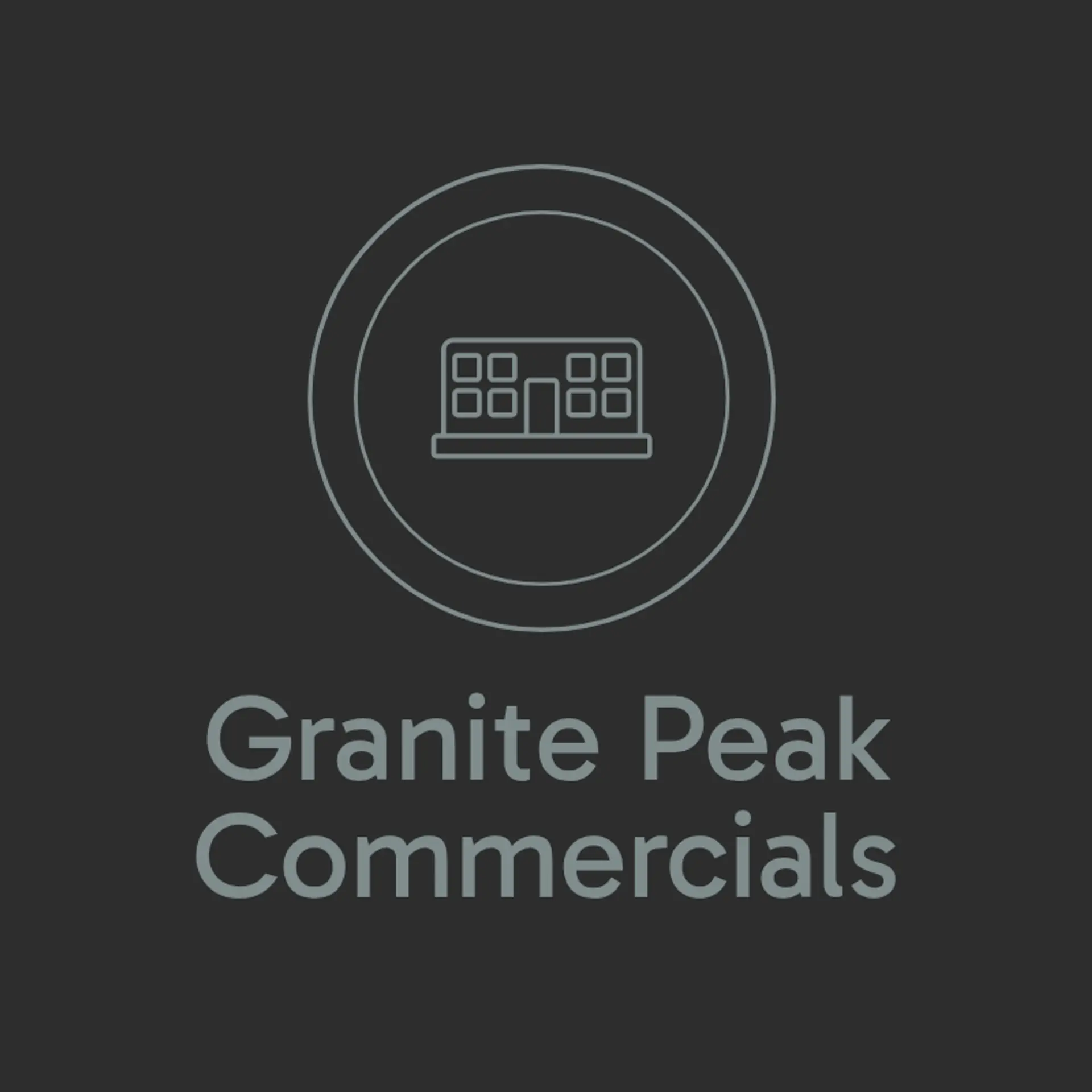 Granite Peak Commercials logo for commercial real estate