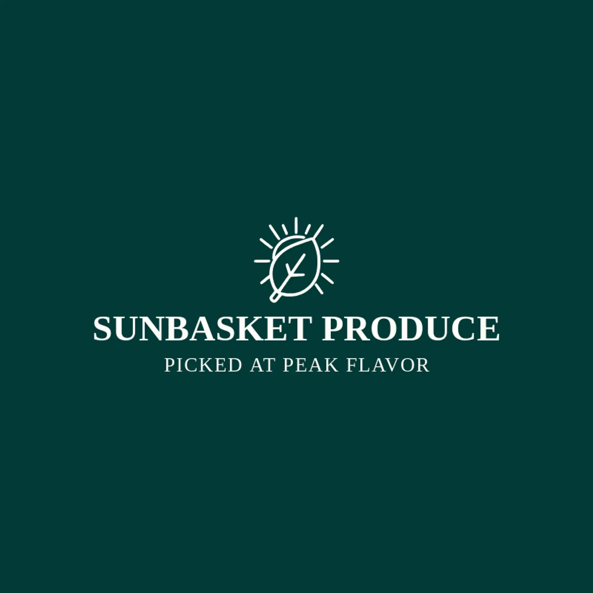 Sunbasket Produce logo for harvest