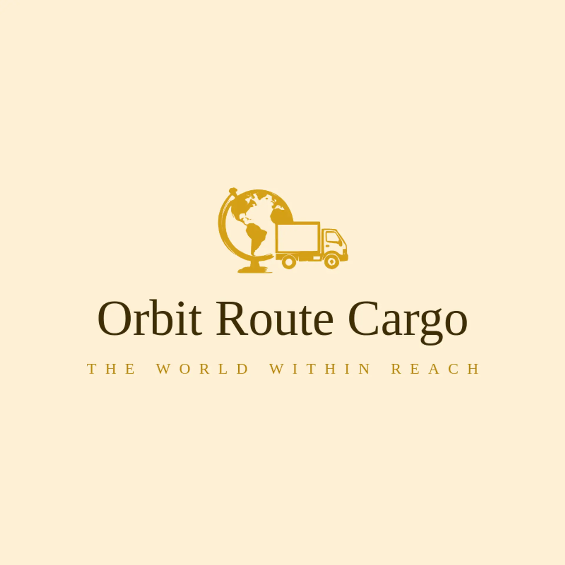 Orbit Route Cargo logo for logistics