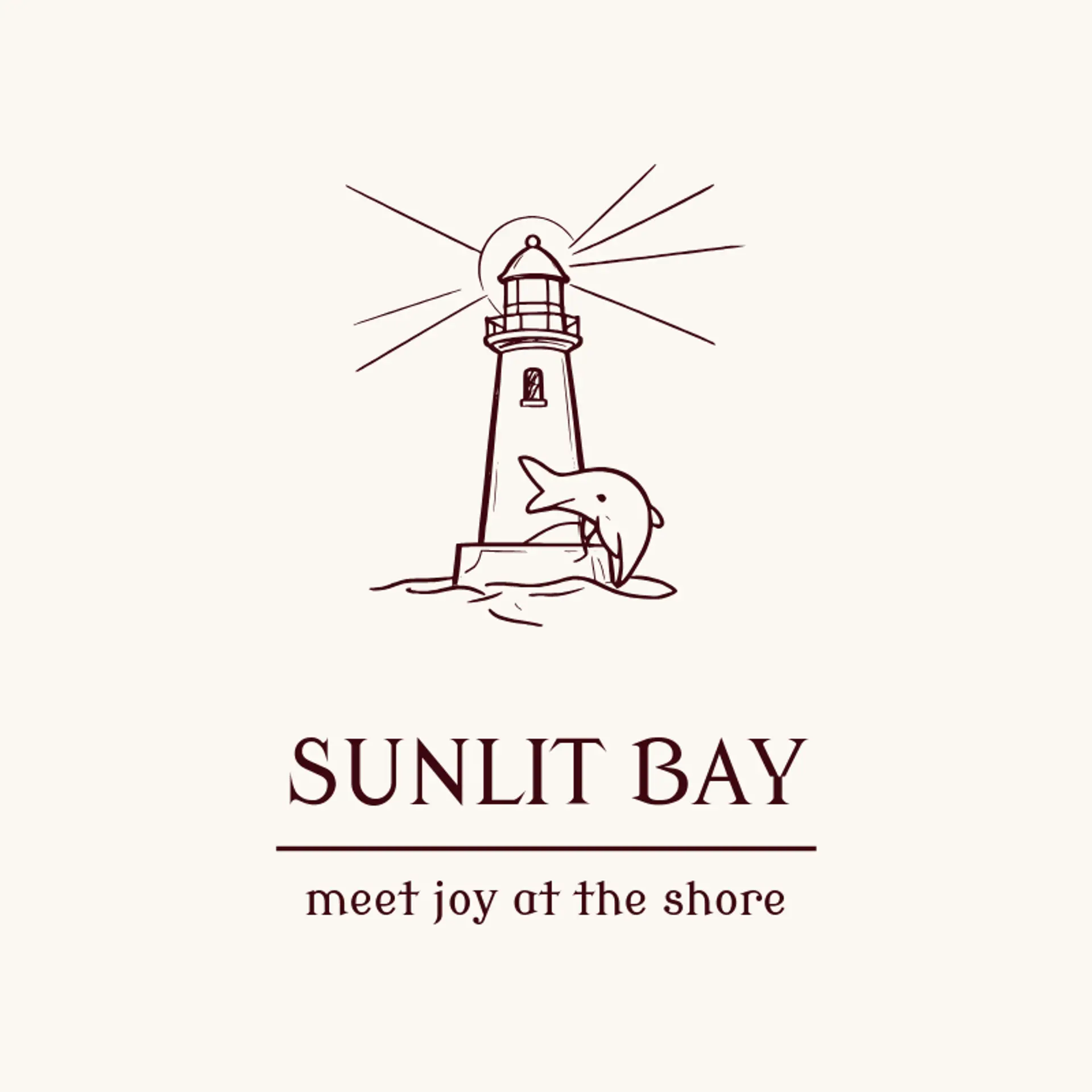 Sunlit Bay logo for dolphin