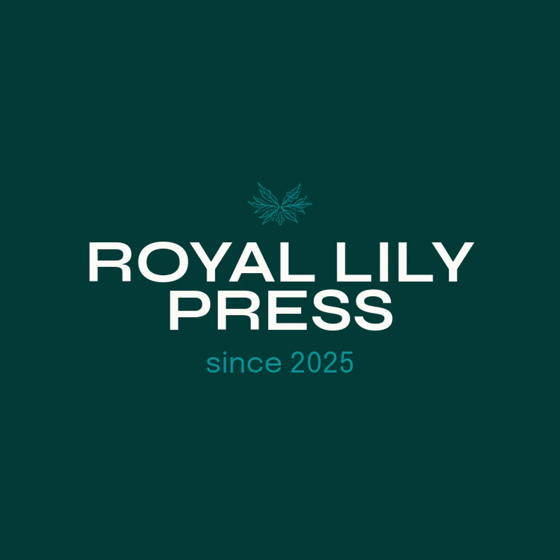Royal Lily Press logo for fleur de lis
