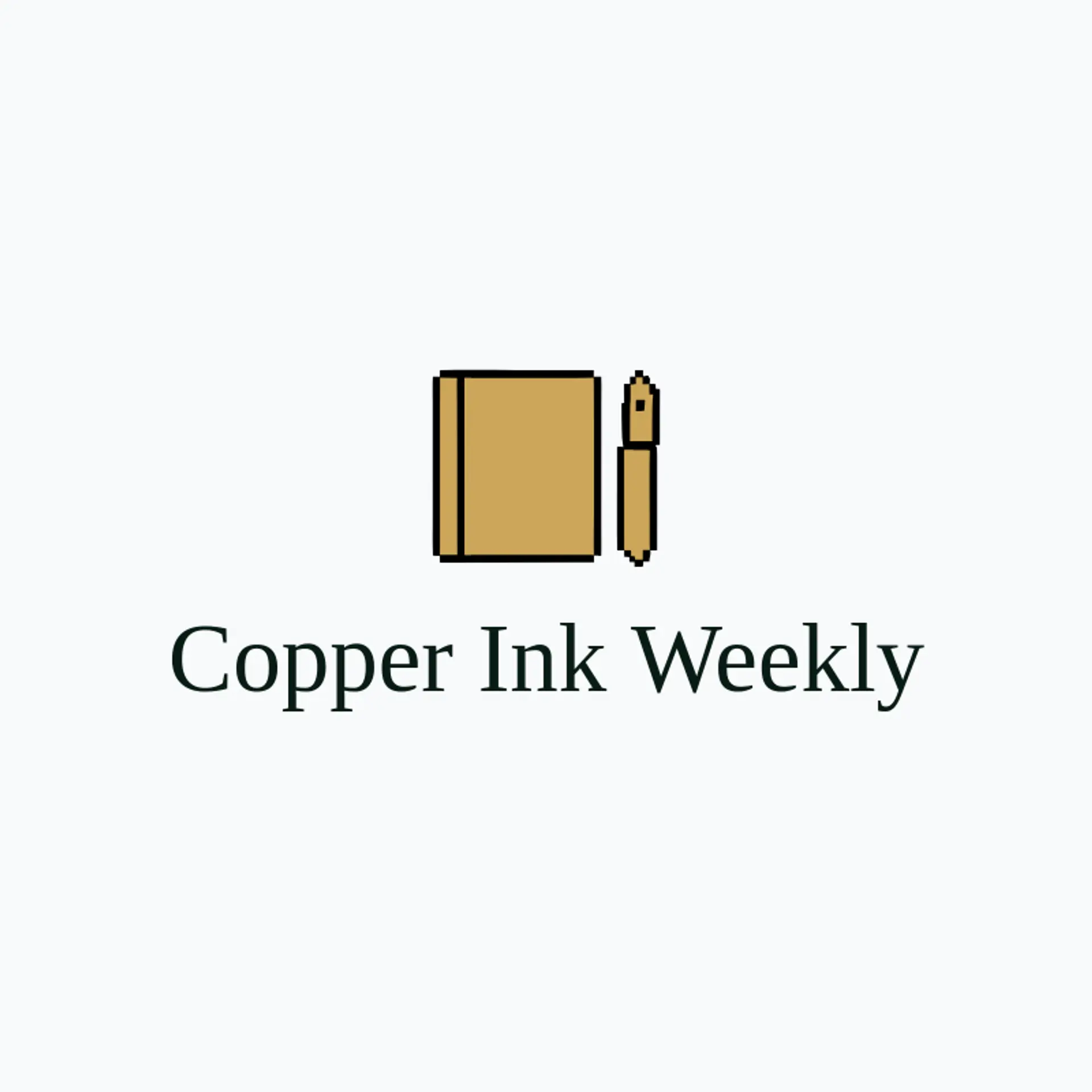 Copper Ink Weekly logo for magazine