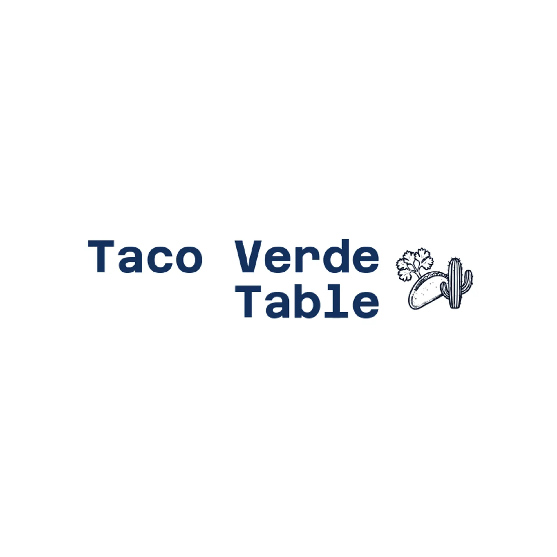 Taco Verde Table logo for taco