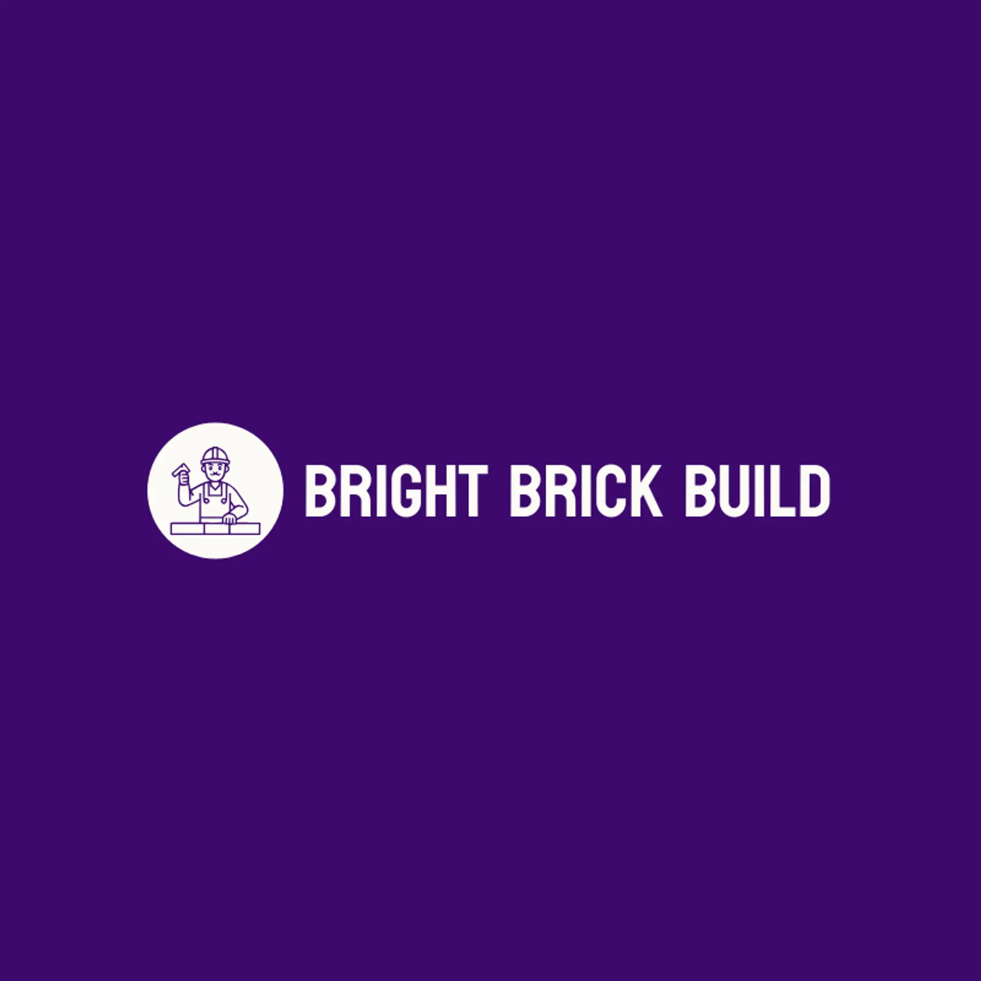 Bright Brick Build logo for mason