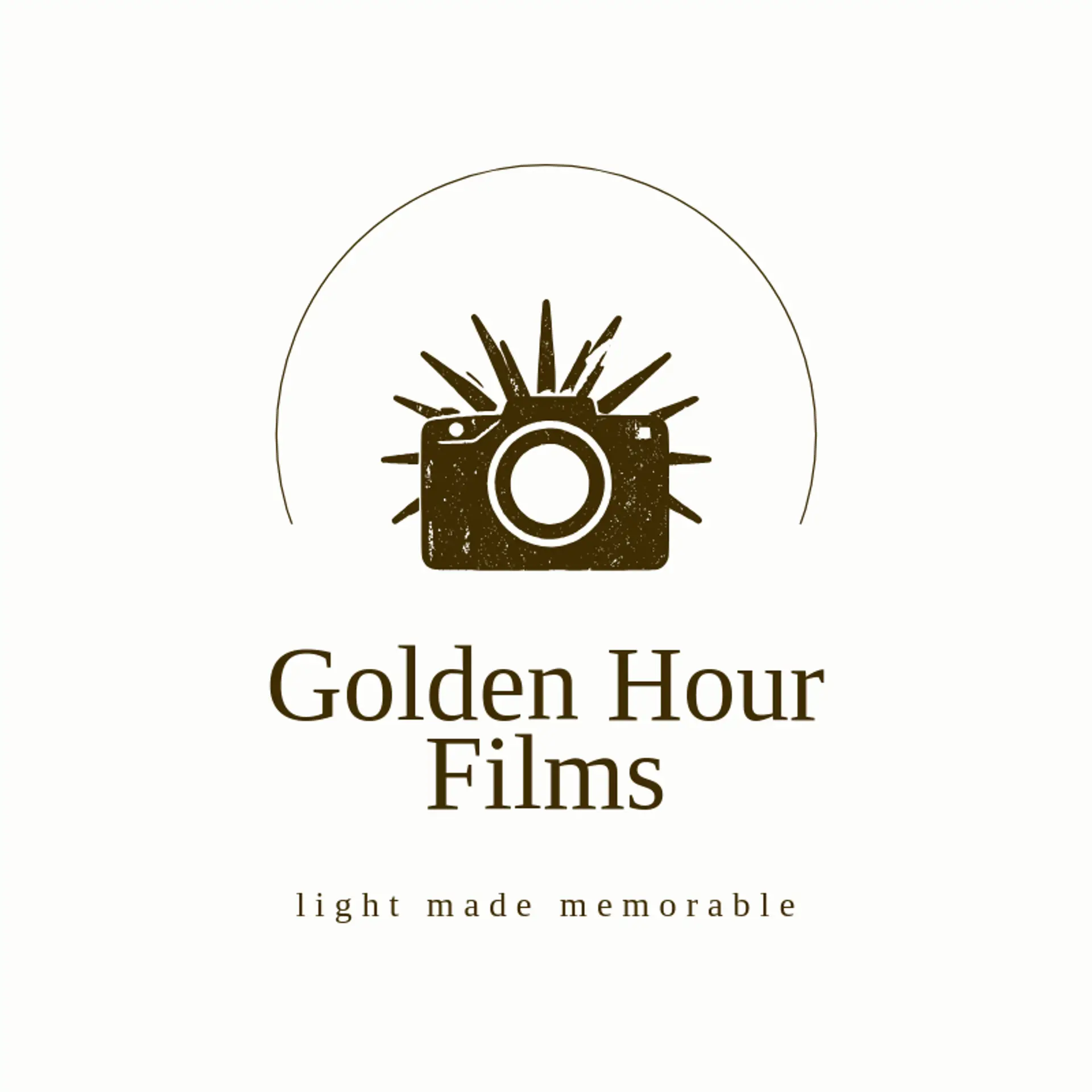 Golden Hour Films logo for photo