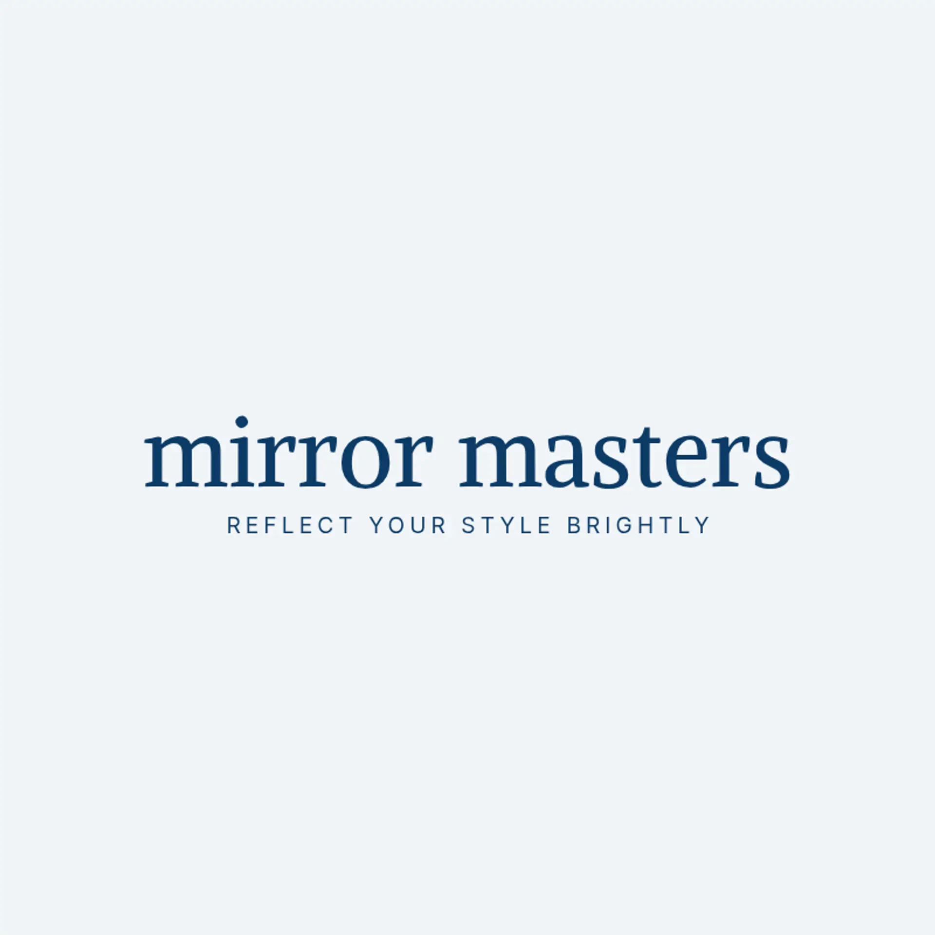 Mirror Masters logo for auto spa