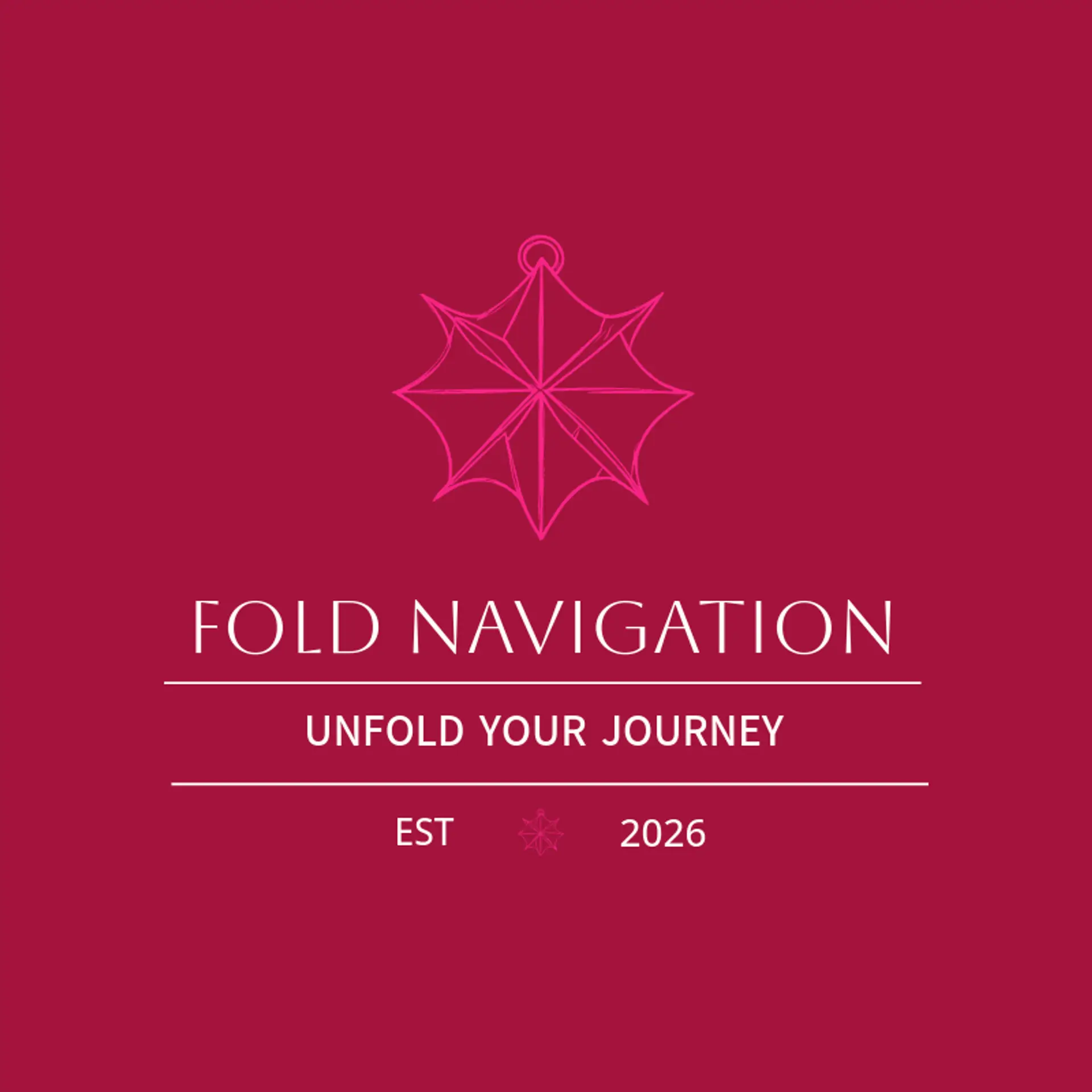 Fold Navigation logo for compass