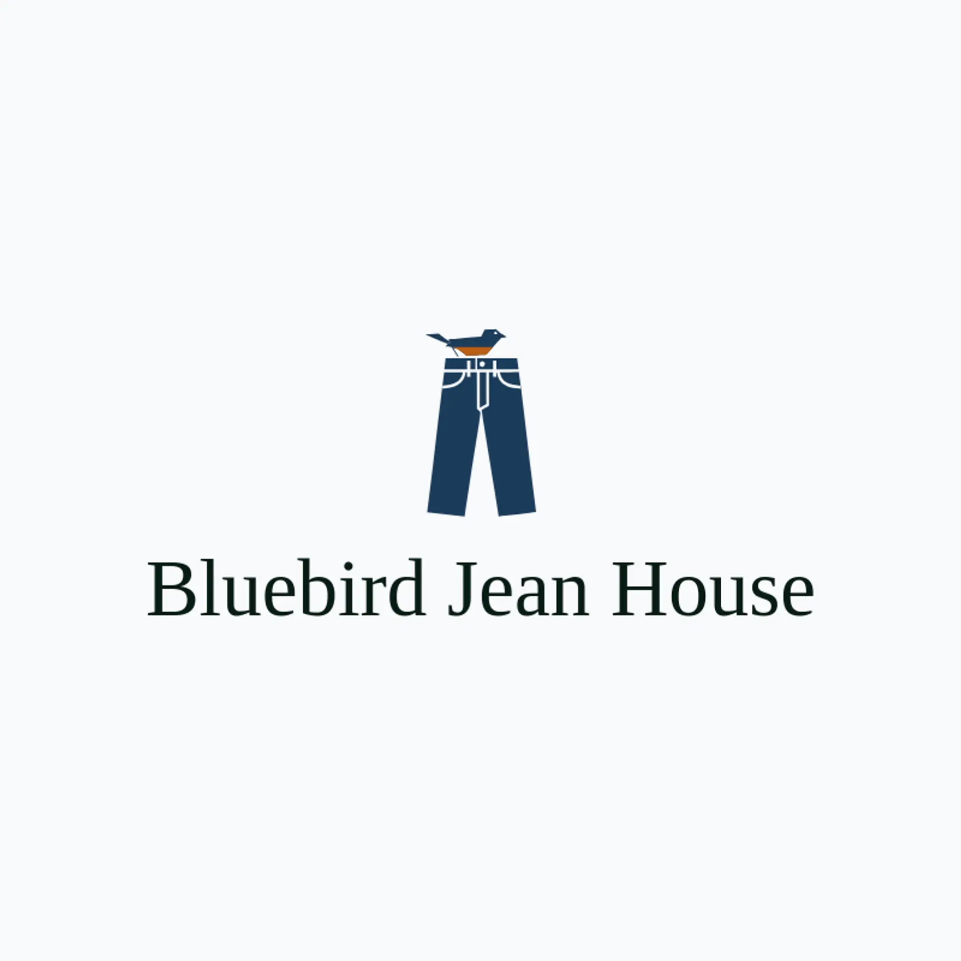 Bluebird Jean House logo for denim