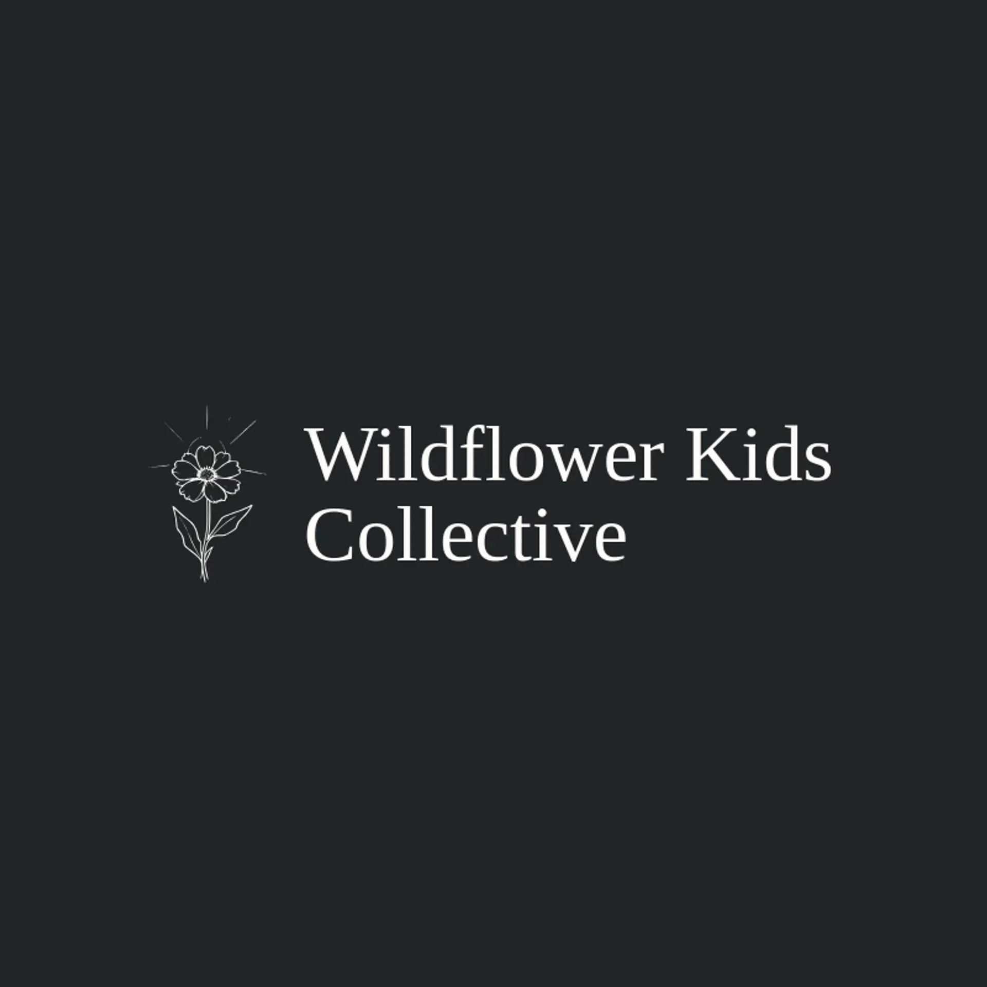 Wildflower Kids Collective logo for youth