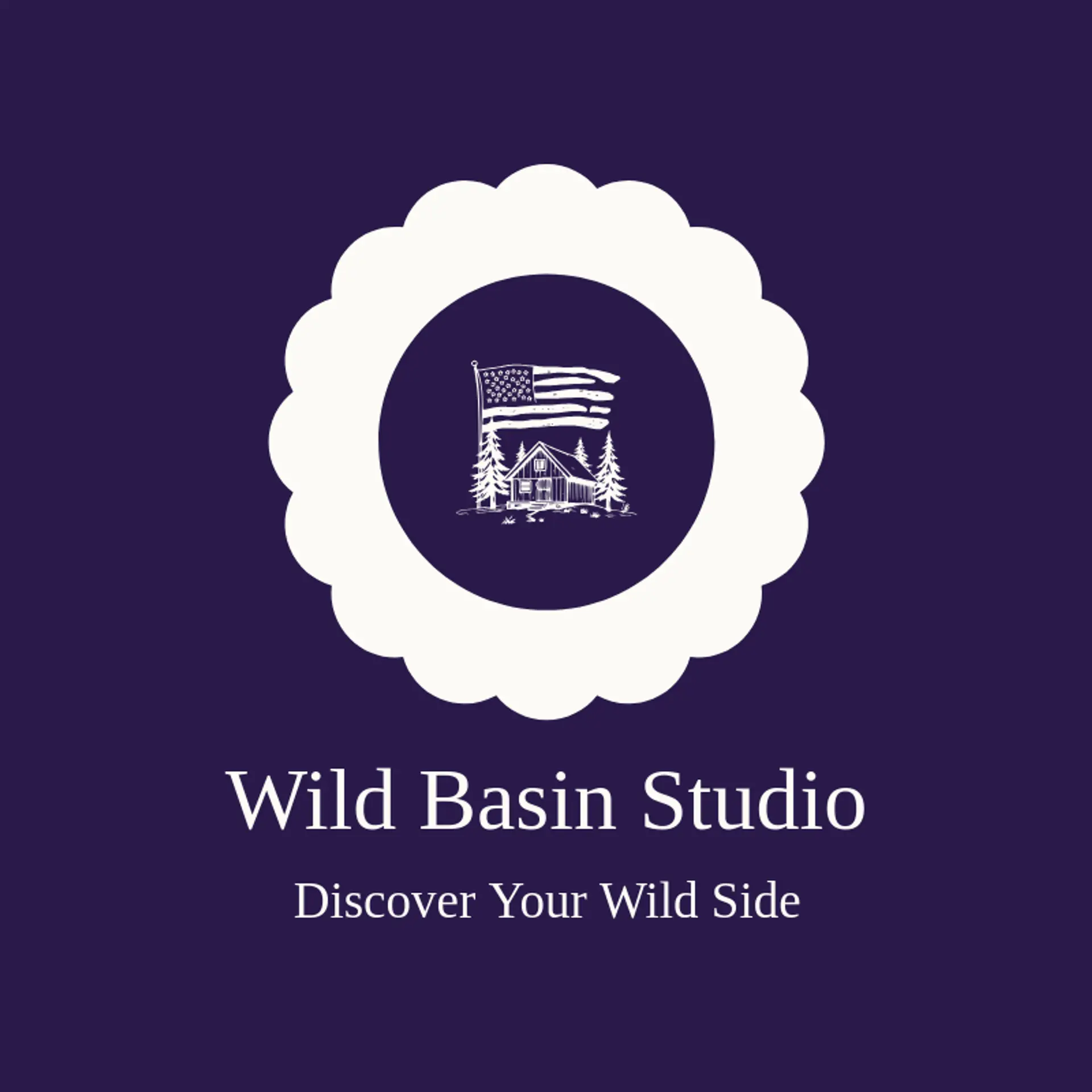 Wild Basin Studio logo for national park